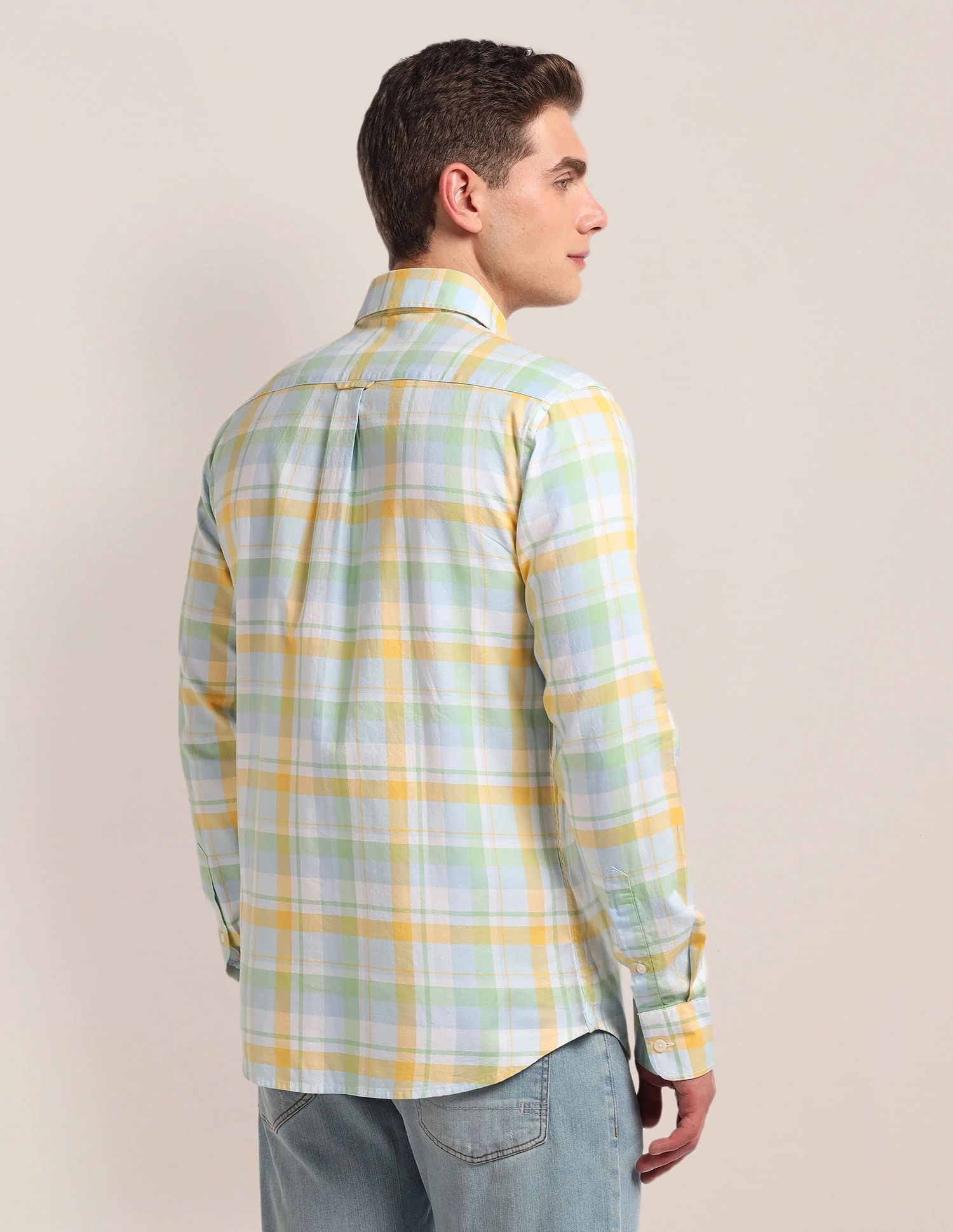 Tartan Check Twill Shirt - Image 5