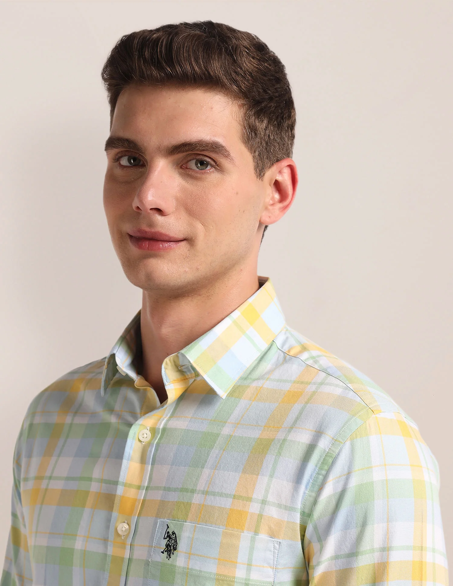 Tartan Check Twill Shirt - Image 7