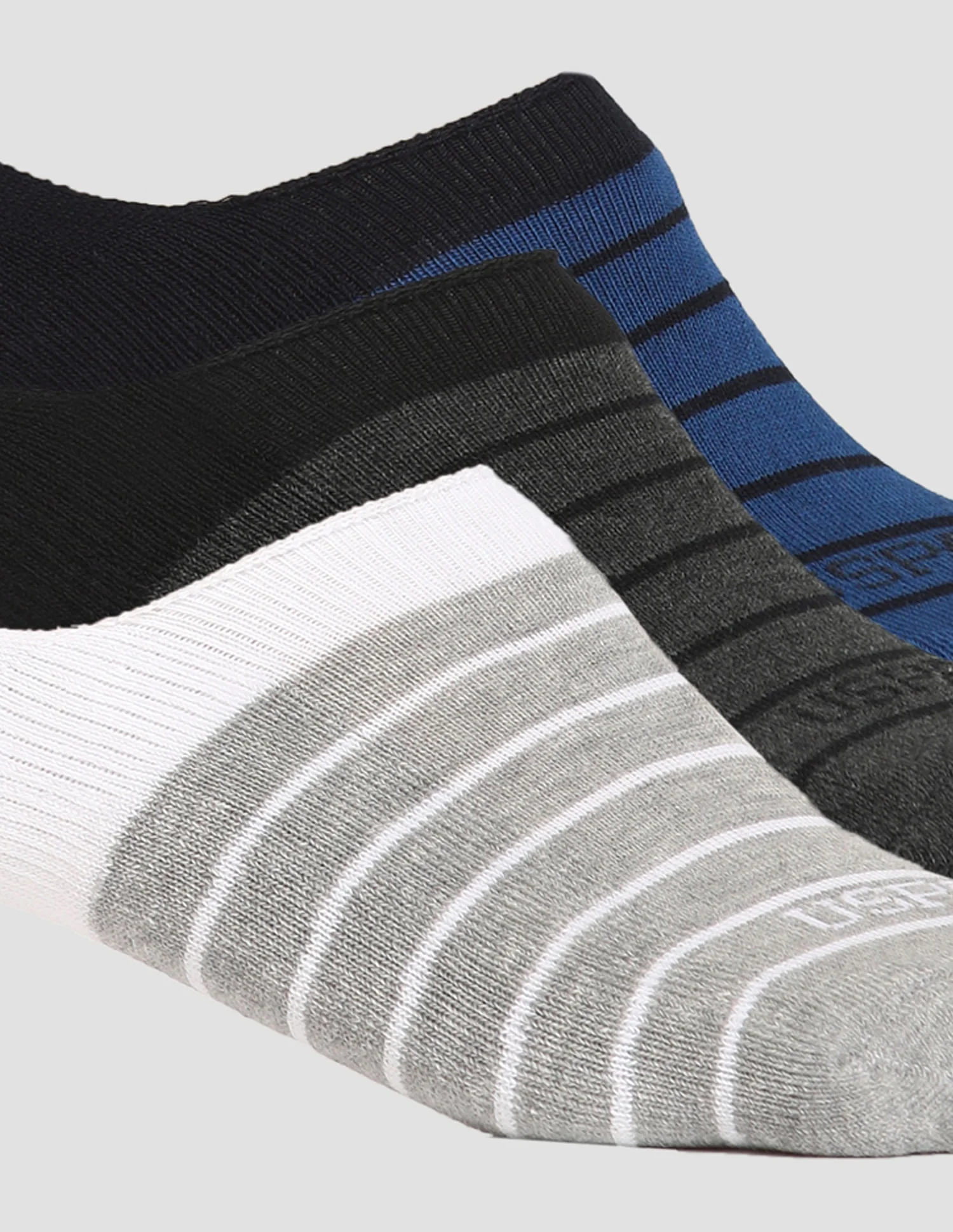 Terry Finish No Show ES004 Socks - Pack Of 3 - Image 7