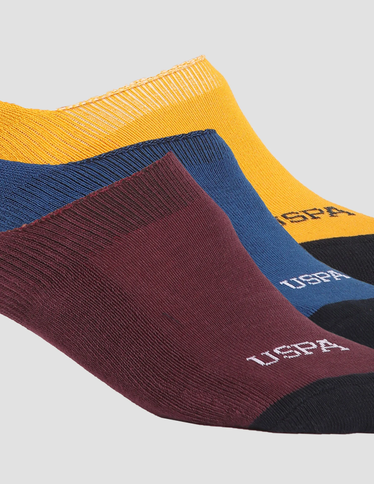 Terry Finish No Show ES004 Socks - Pack Of 3 - Image 7