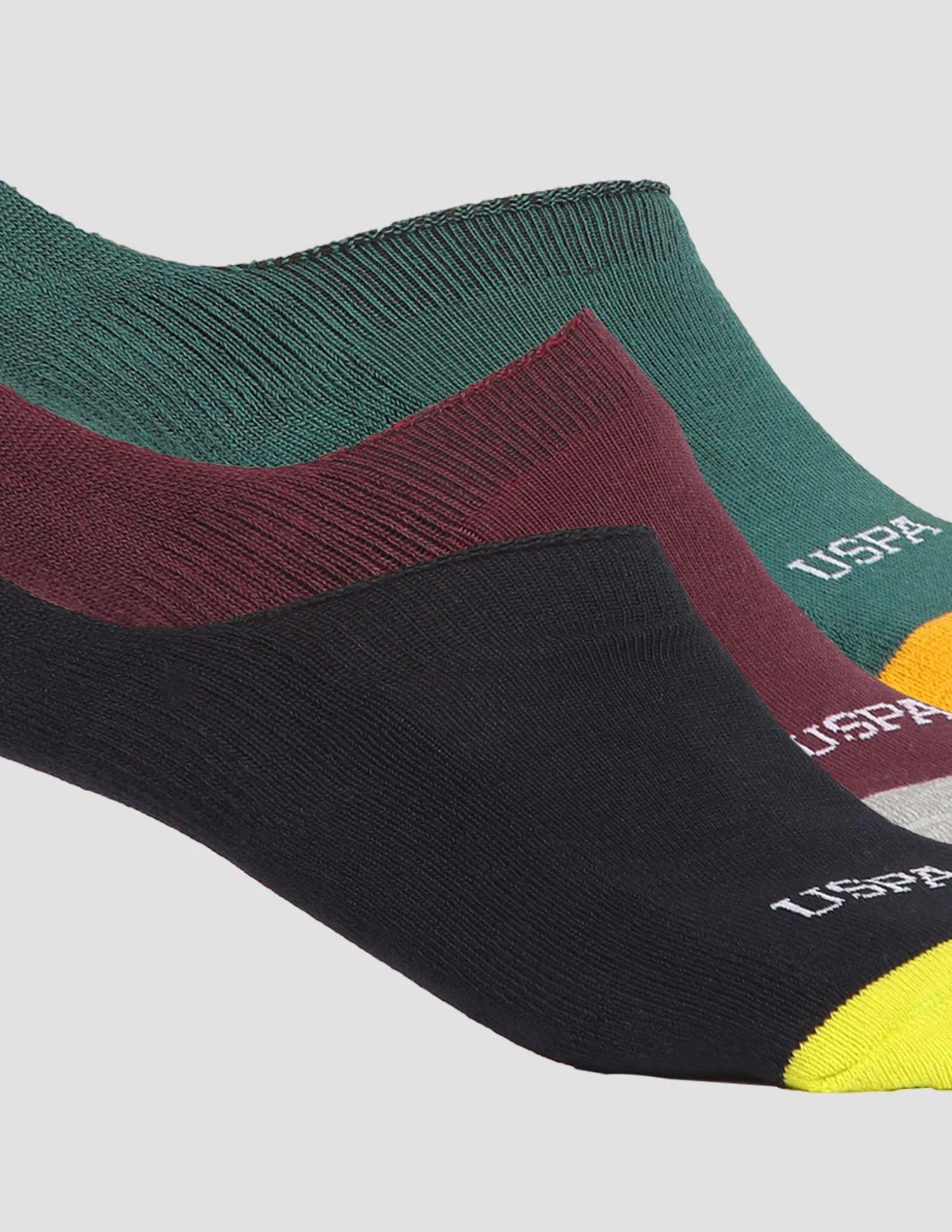 Terry Finish No Show ES004 Socks - Pack Of 3 - Image 7