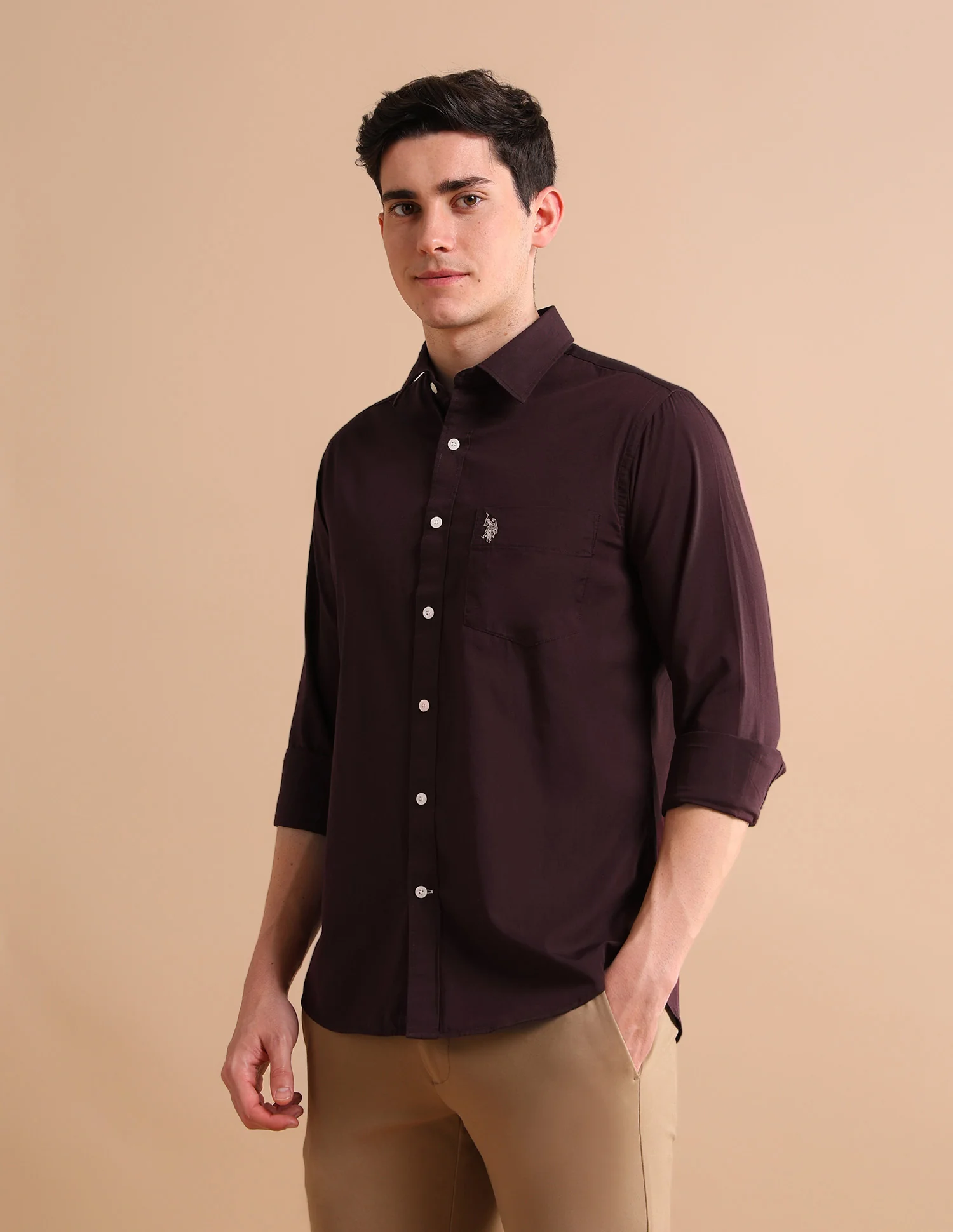 Textured Cotton Shirt - Image 4
