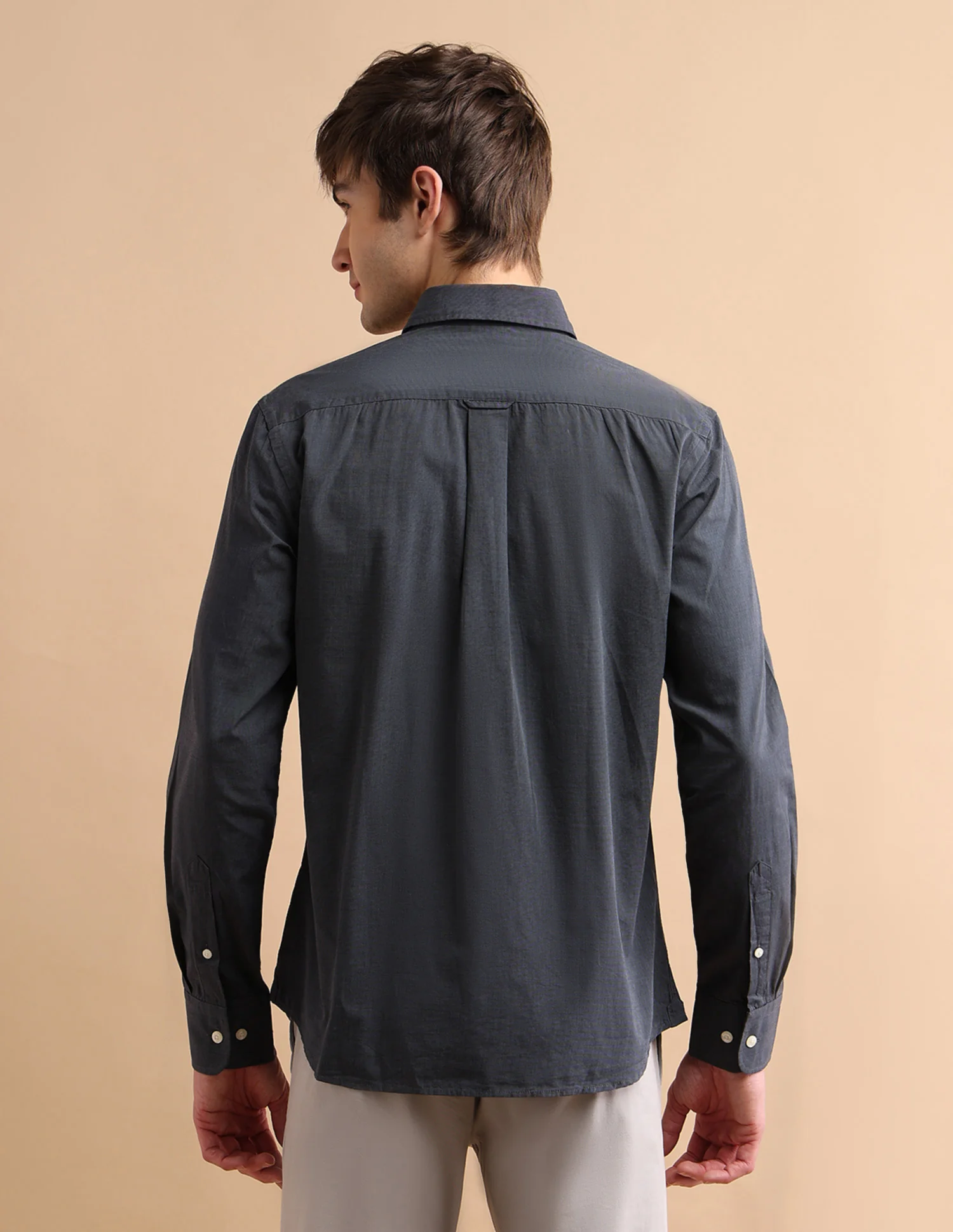 Textured Cotton Shirt - Image 5