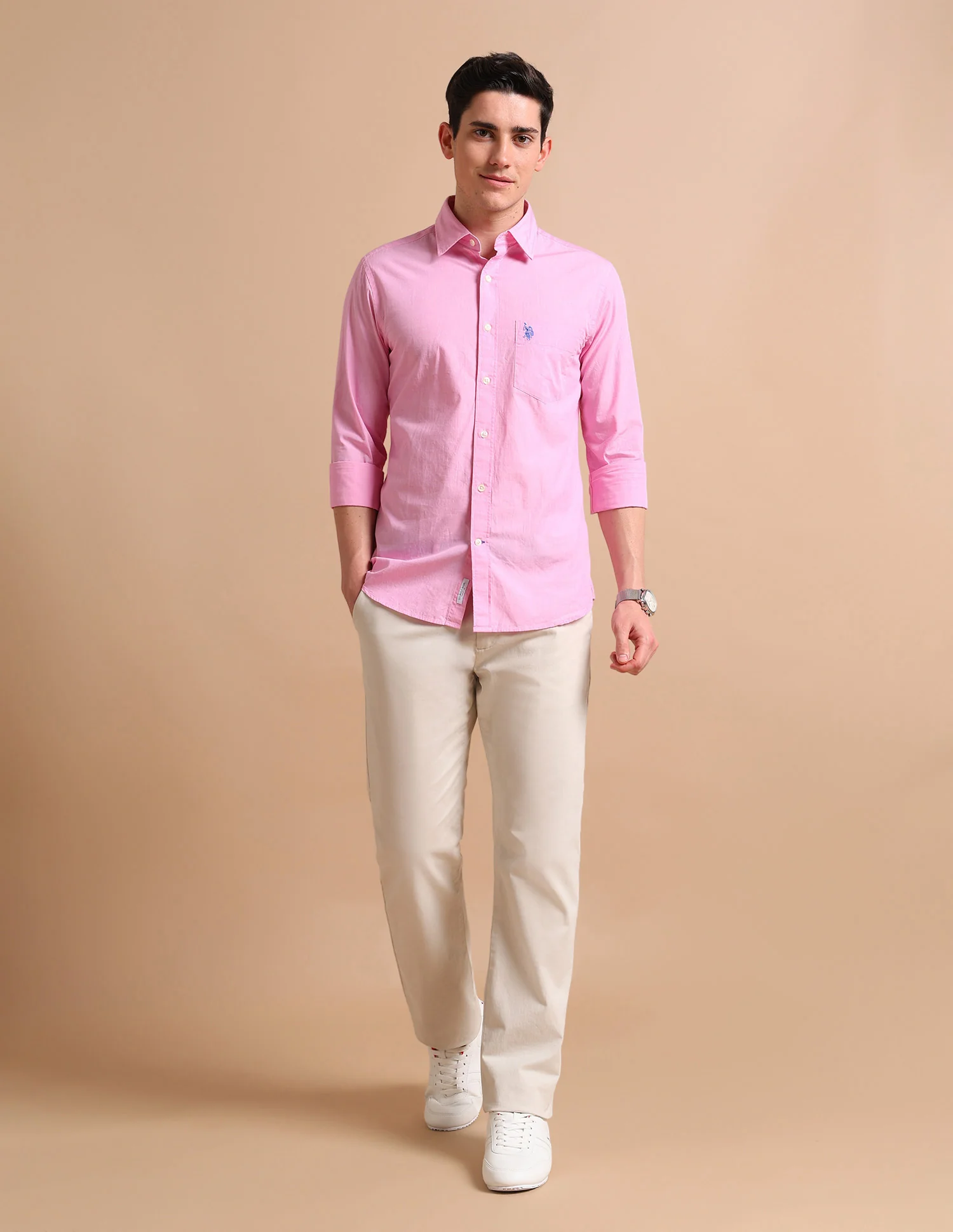 Textured Cotton Shirt - Image 3