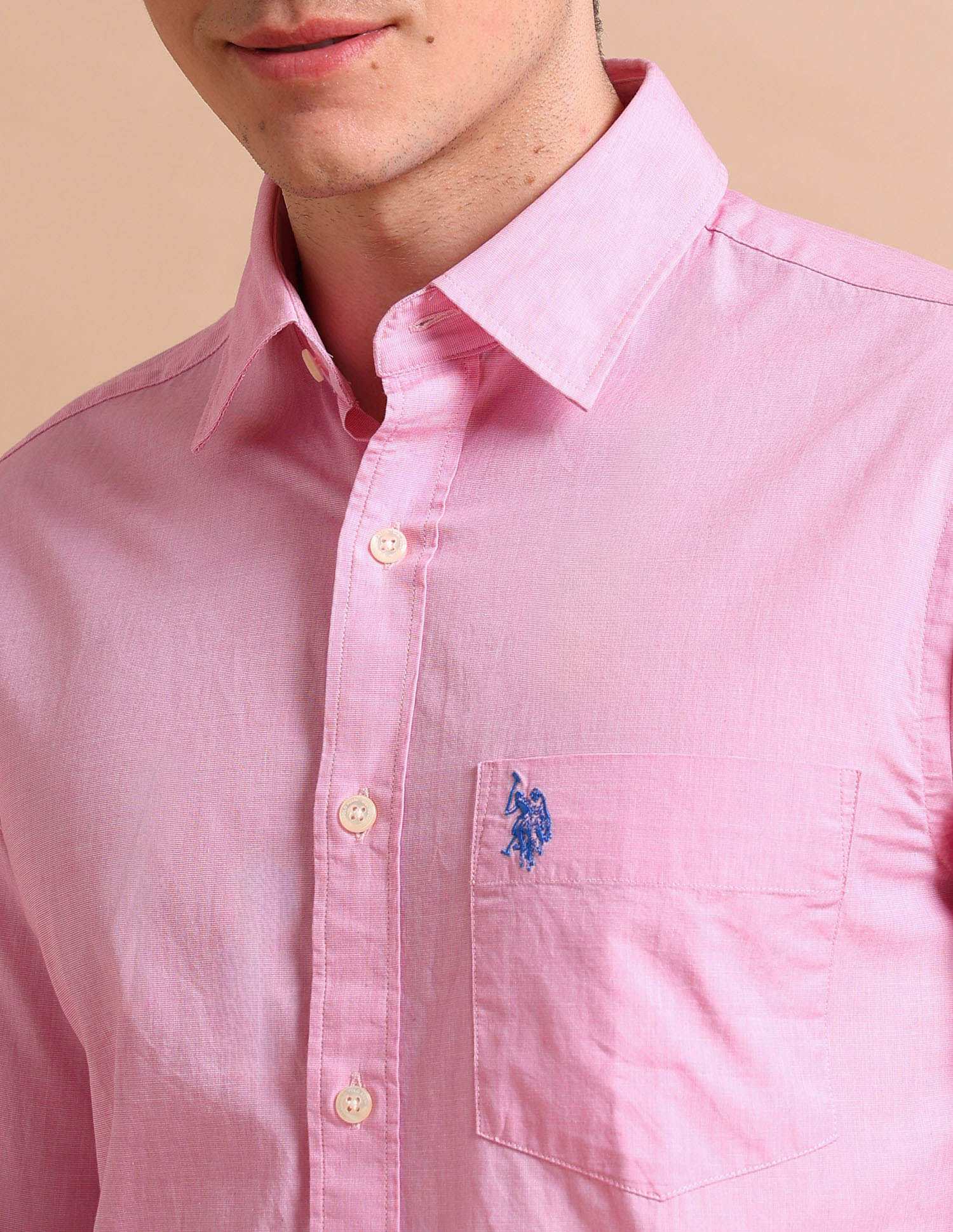Textured Cotton Shirt - Image 7