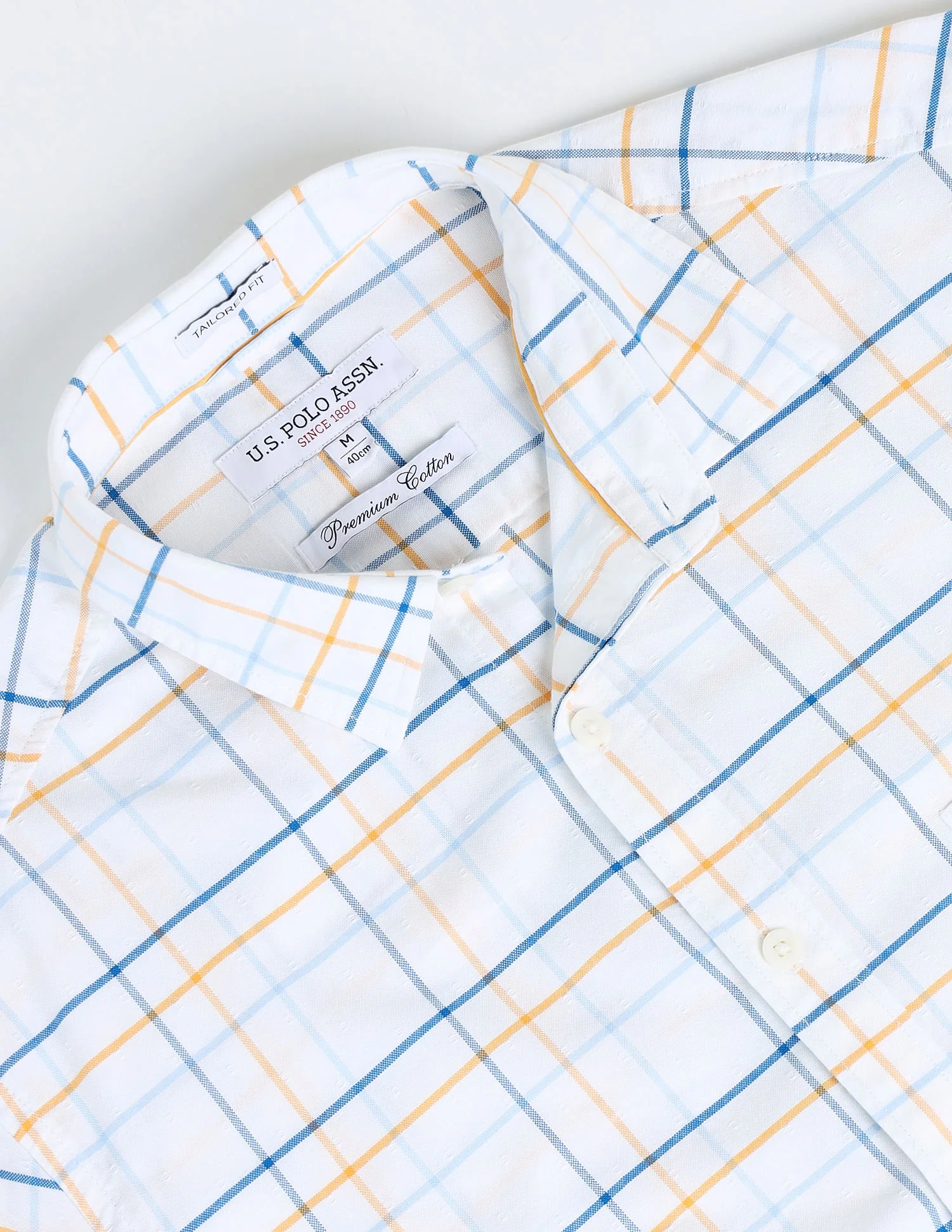 Textured Tartan Oxford Shirt - Image 2