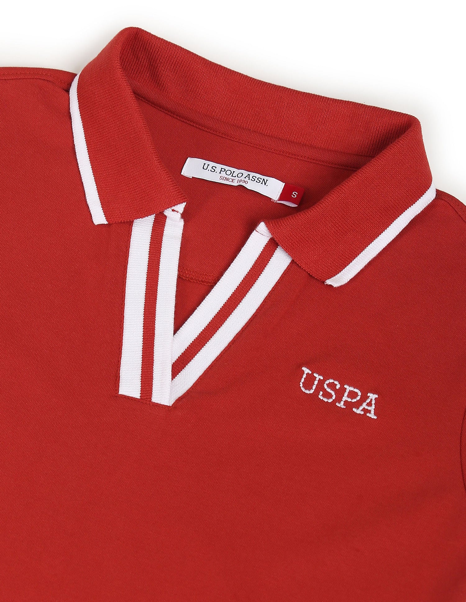 Tipped Collar Pique Polo Shirt - Image 2