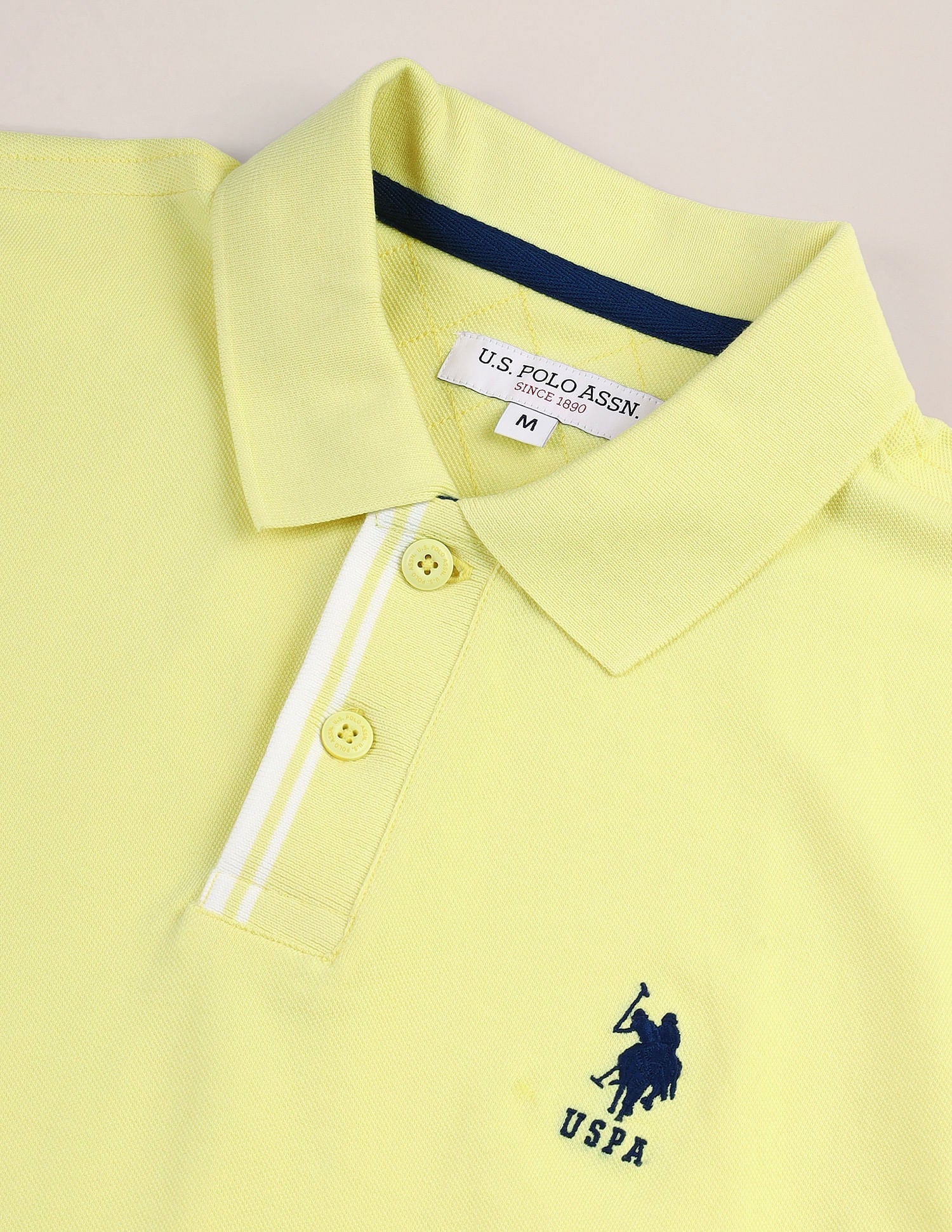 Tipped Placket Slim Polo Shirt - Image 2