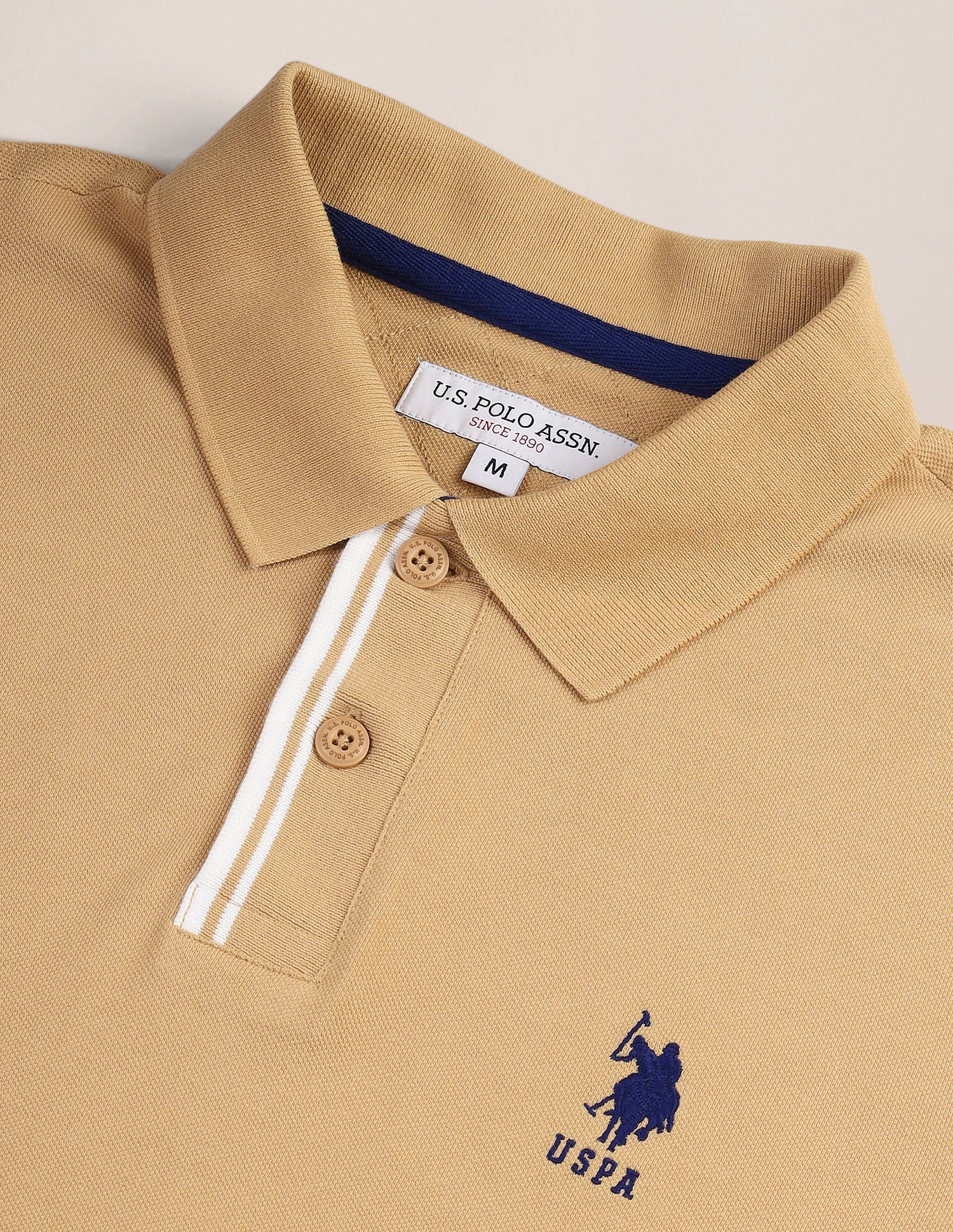 Tipped Placket Slim Polo Shirt - Image 2