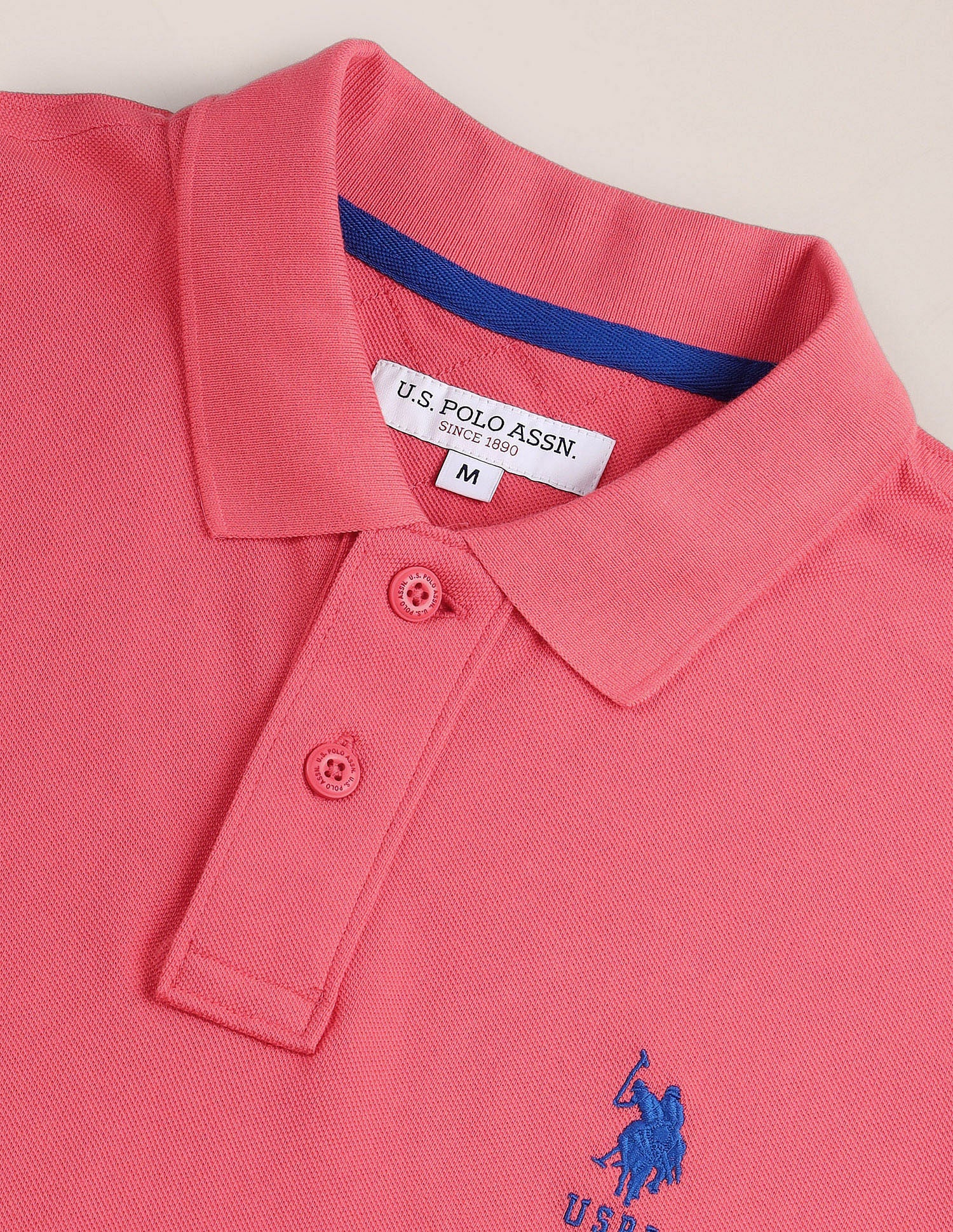 Tipped Sleeve Hem Slim Polo Shirt - Image 2