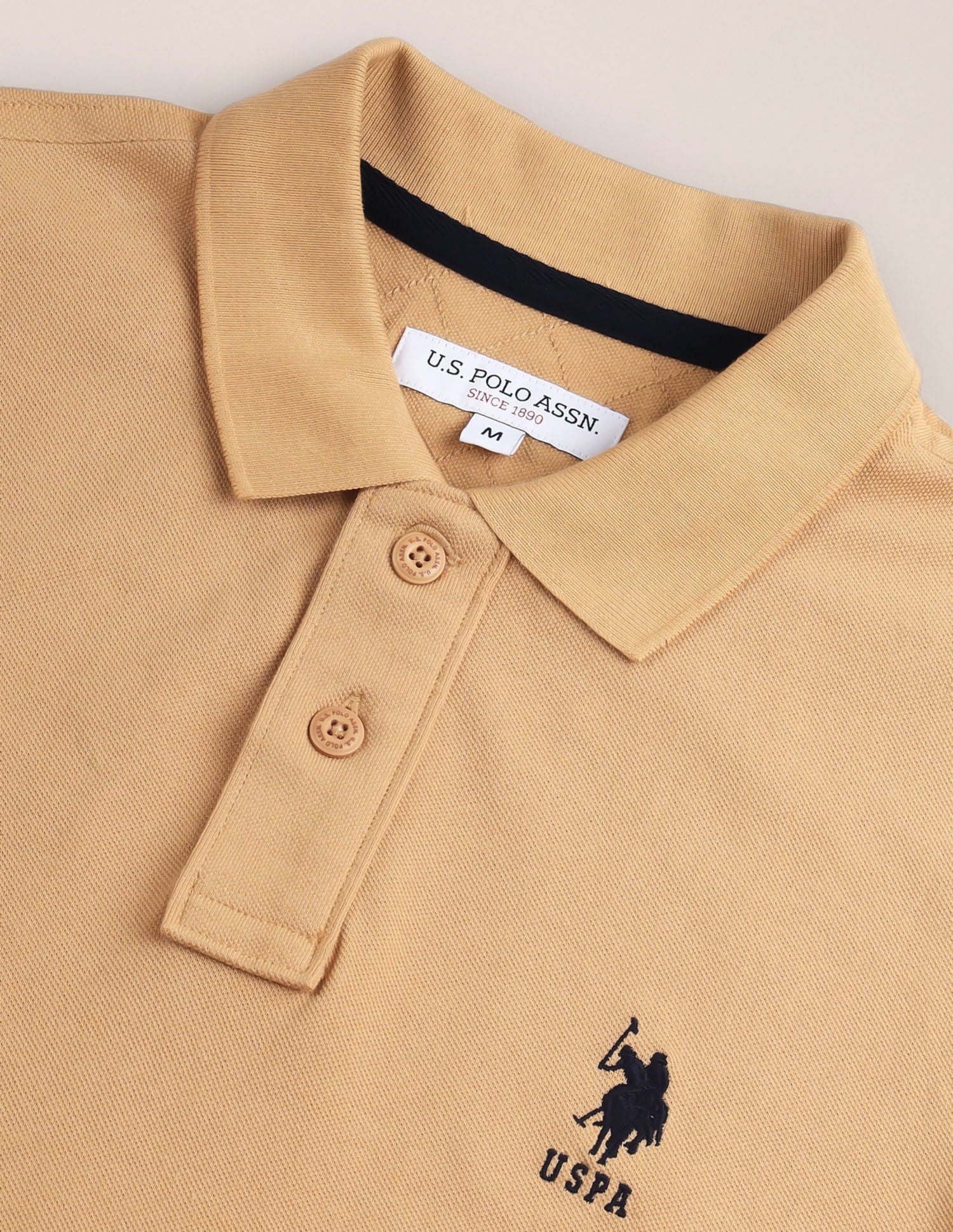 Tipped Sleeve Hem Slim Polo Shirt - Image 2