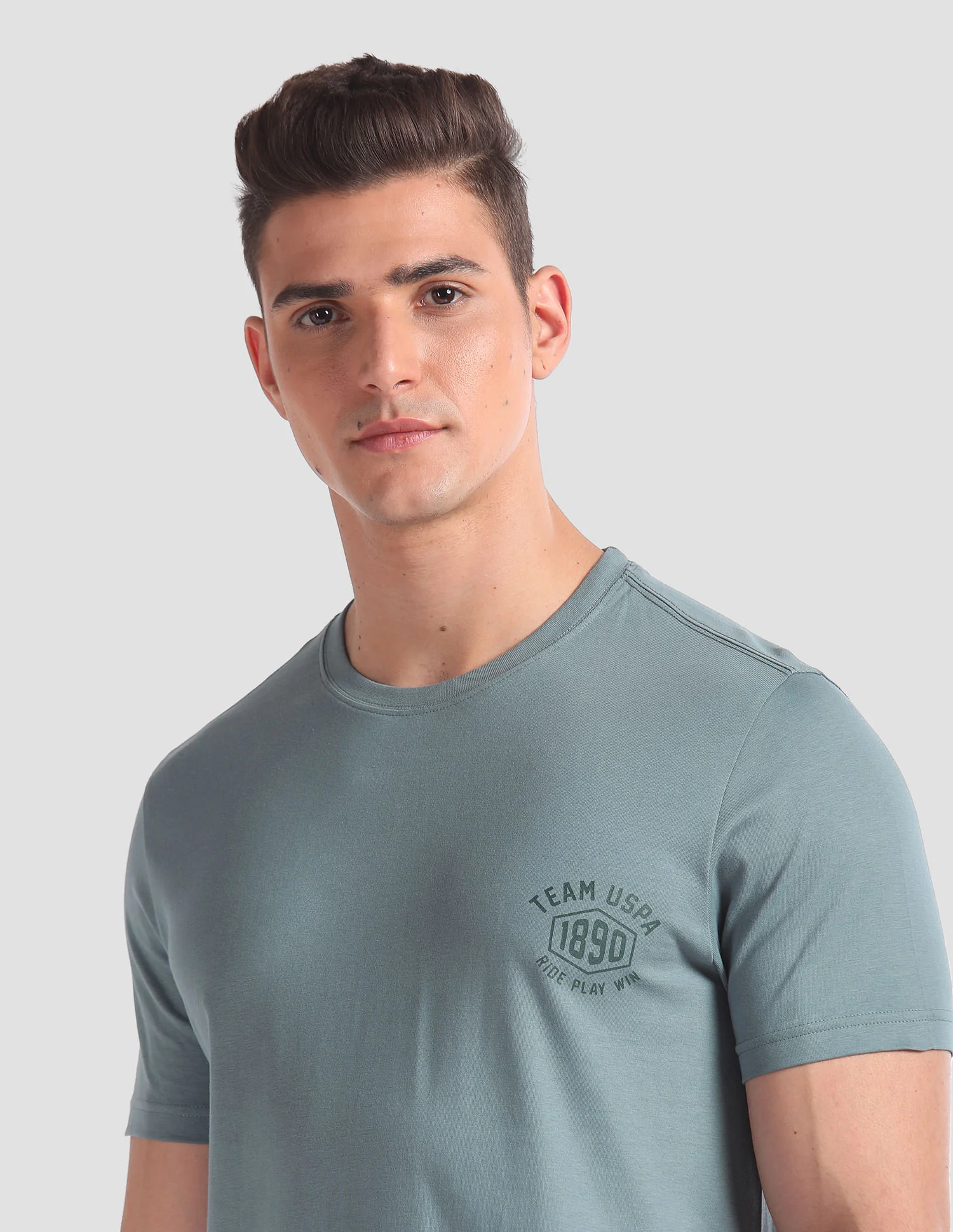 Tonal Logo Cotton IYAL Lounge T-Shirt - Pack Of 2 - Image 7