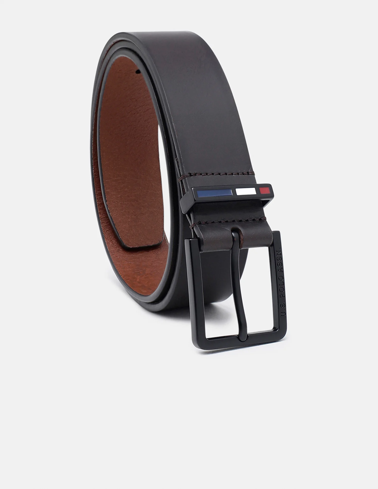 Trento Solid Leather Belt - Image 3