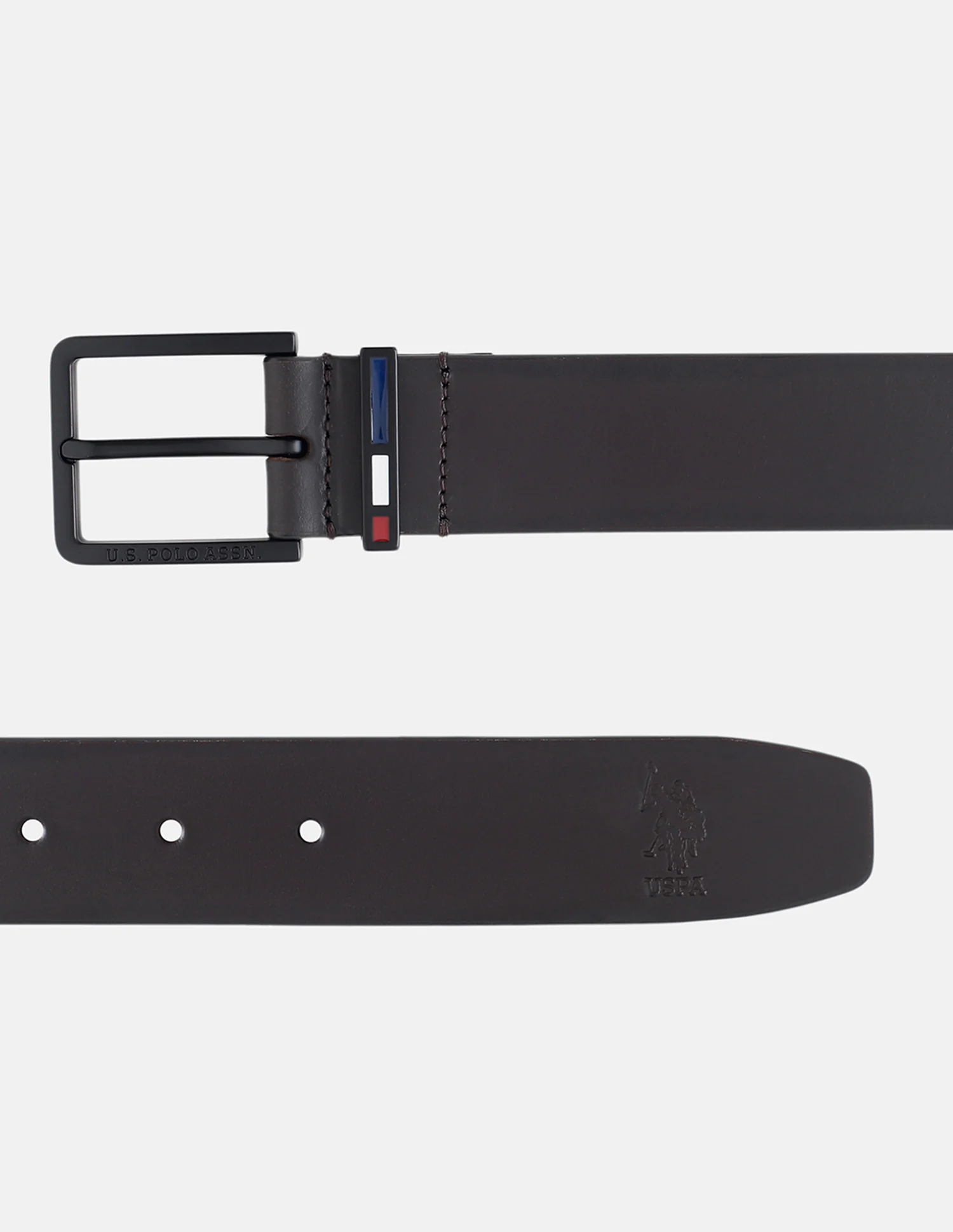 Trento Solid Leather Belt - Image 5