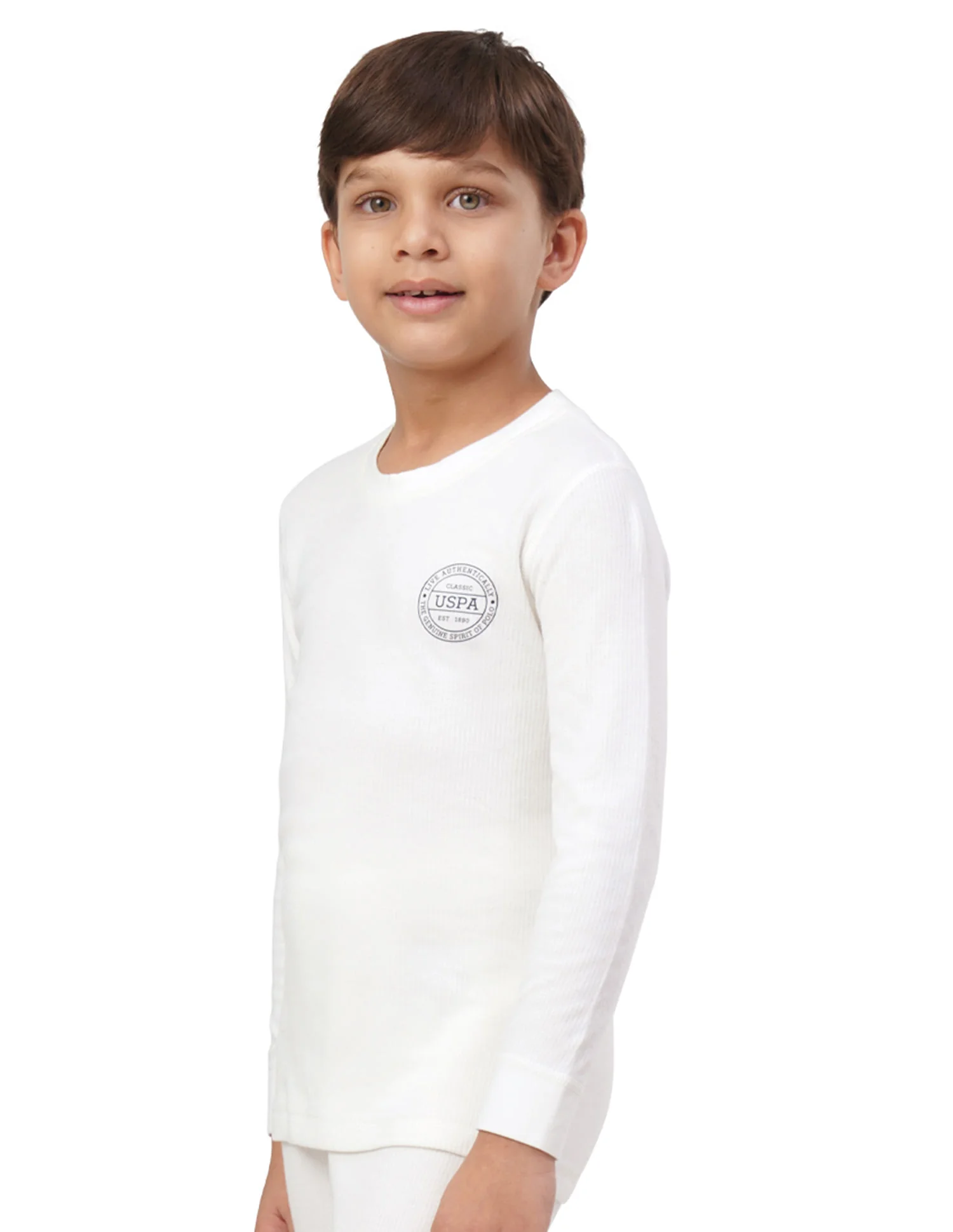 Tri Blend Crew Neck IKWA Thermal T-Shirt - Pack Of 1 - Image 2