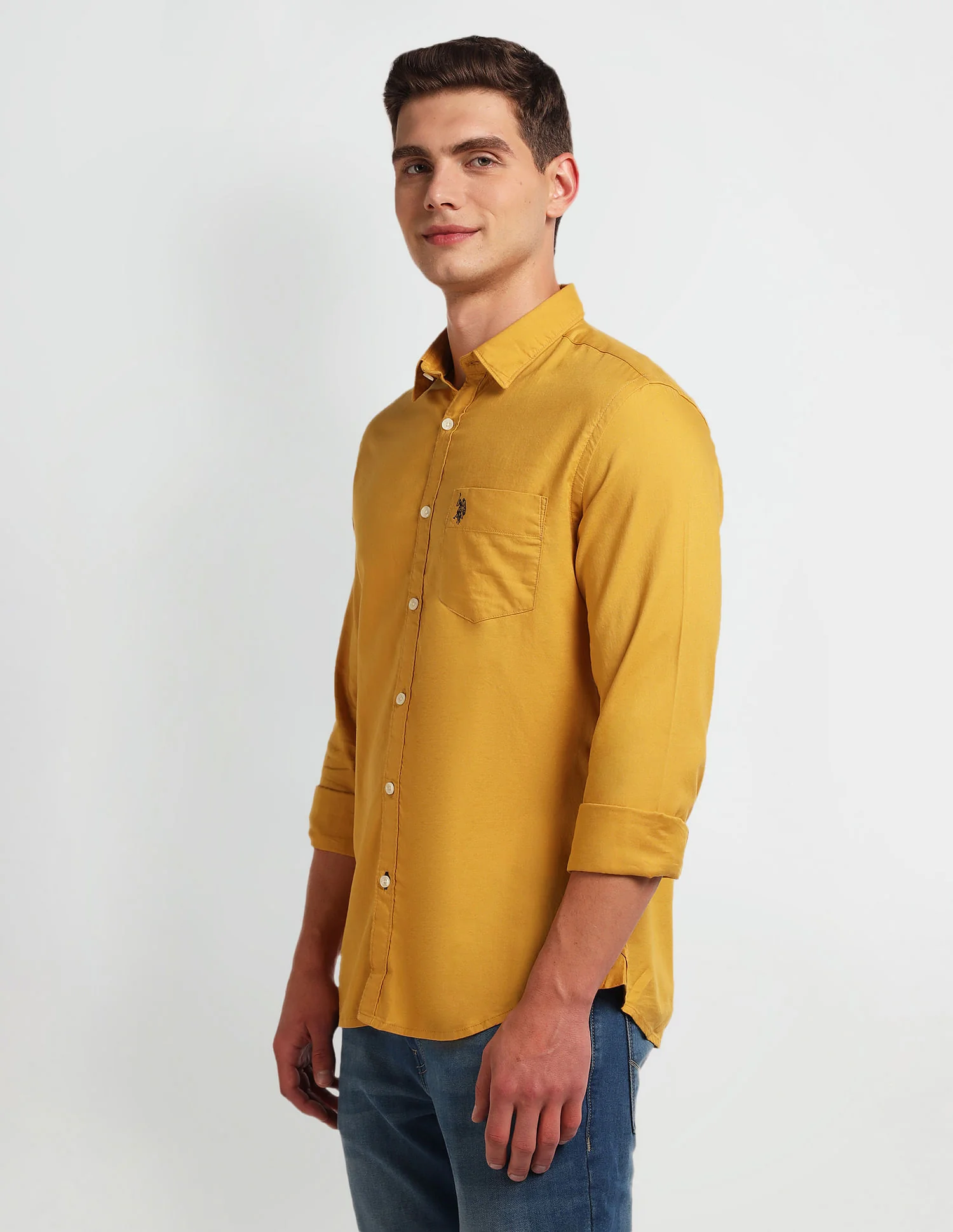 Twill Slim Fit Shirt - Image 4