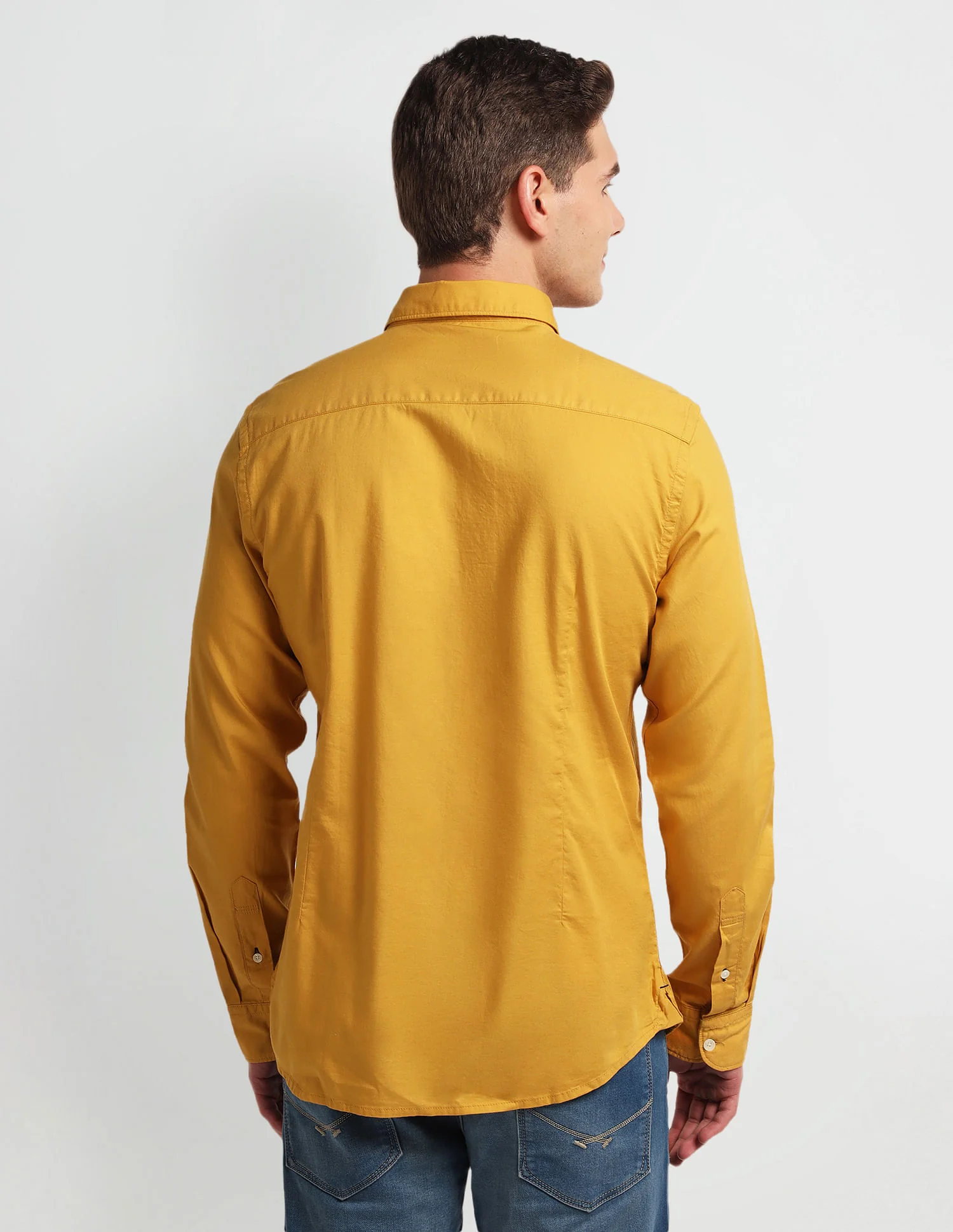Twill Slim Fit Shirt - Image 5