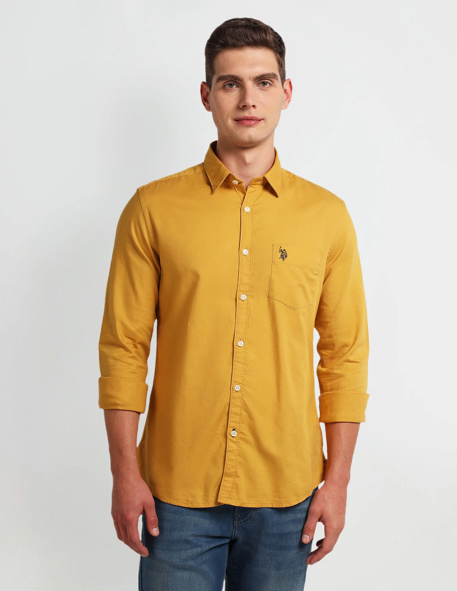 Twill Slim Fit Shirt - Image 6