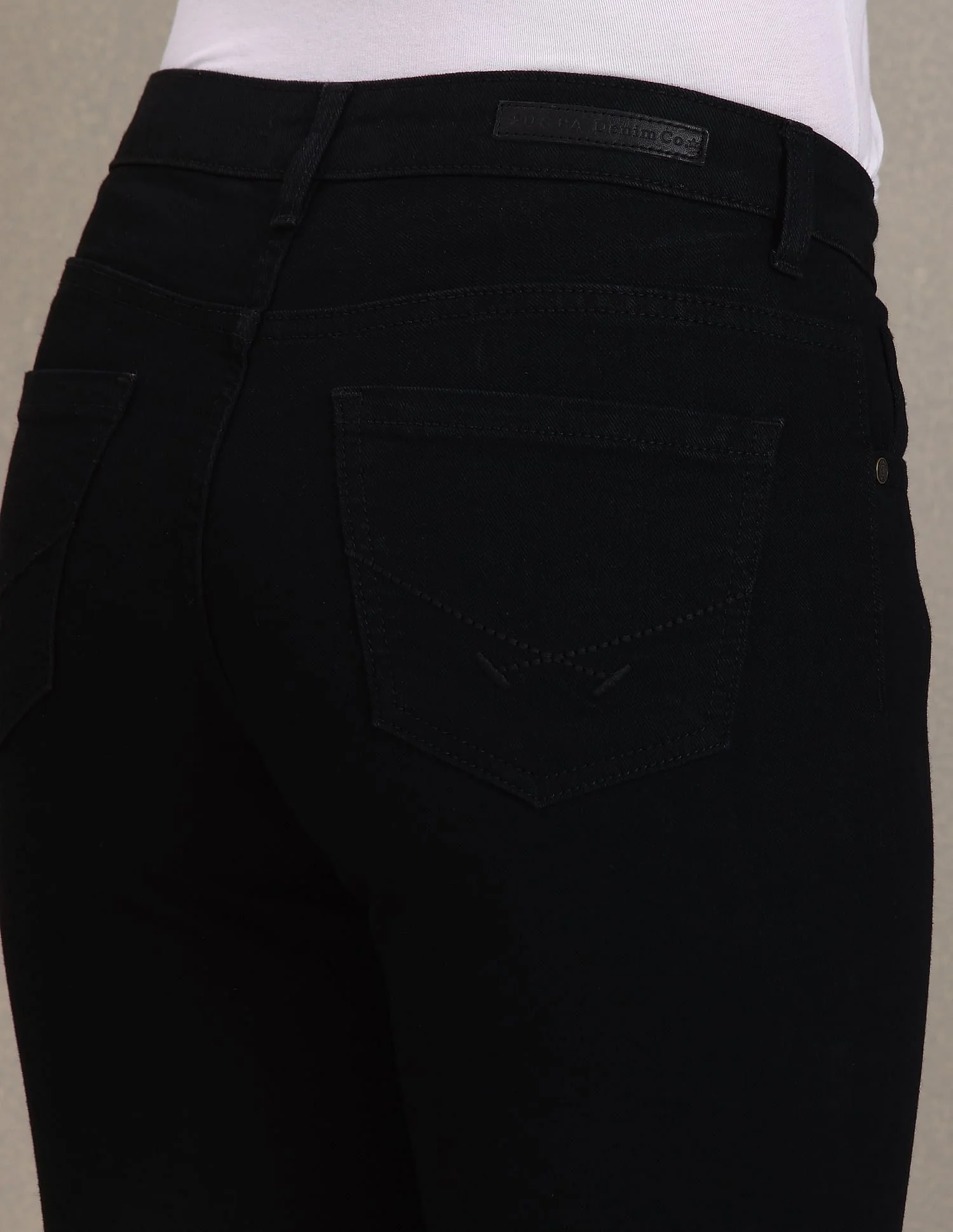 Twill Weave Straight Fit Jeans - Image 7