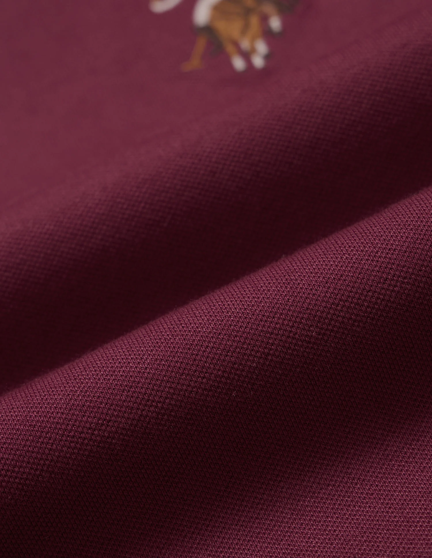 V-Neck Polo Collar Polo Shirt - Image 2