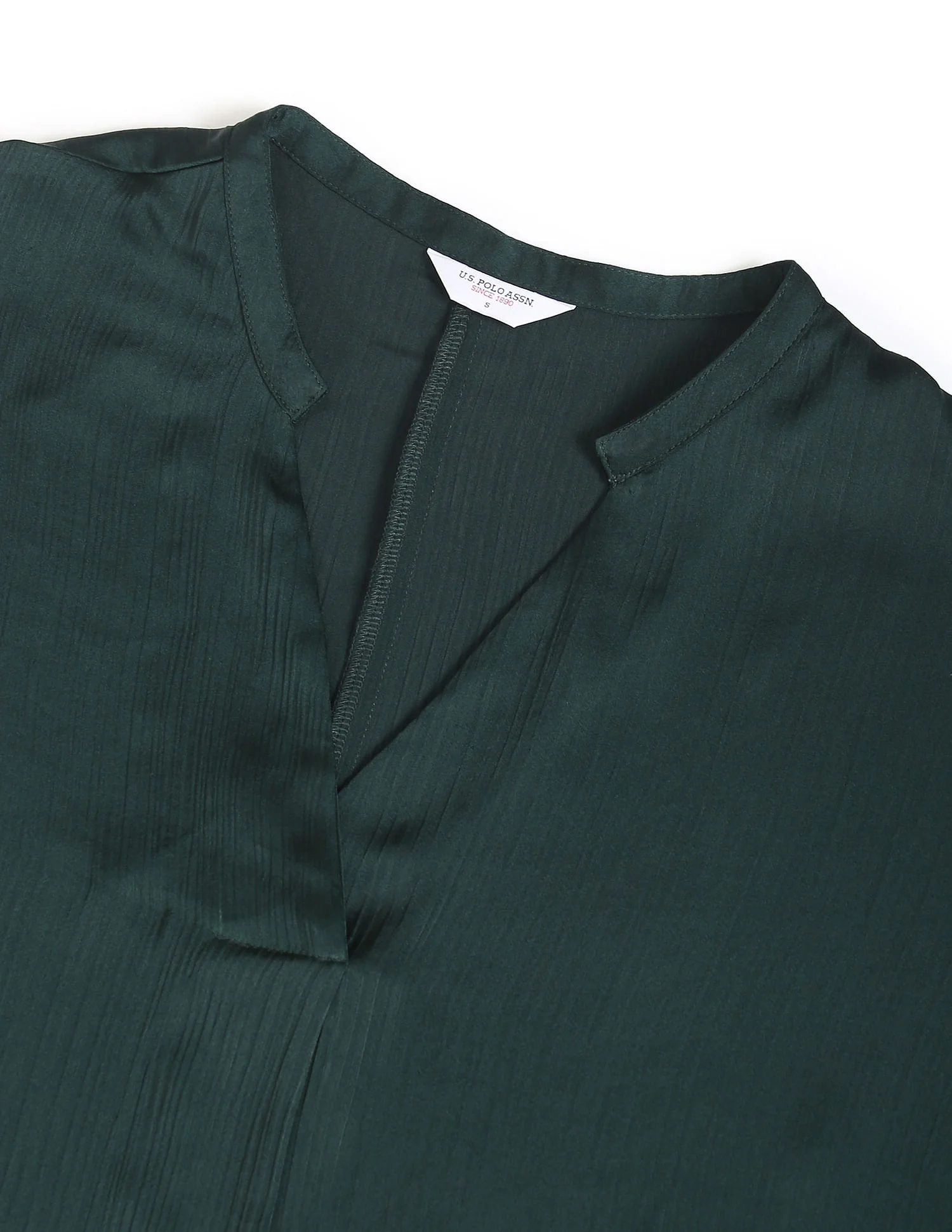 V-Neck Solid Top - Image 2