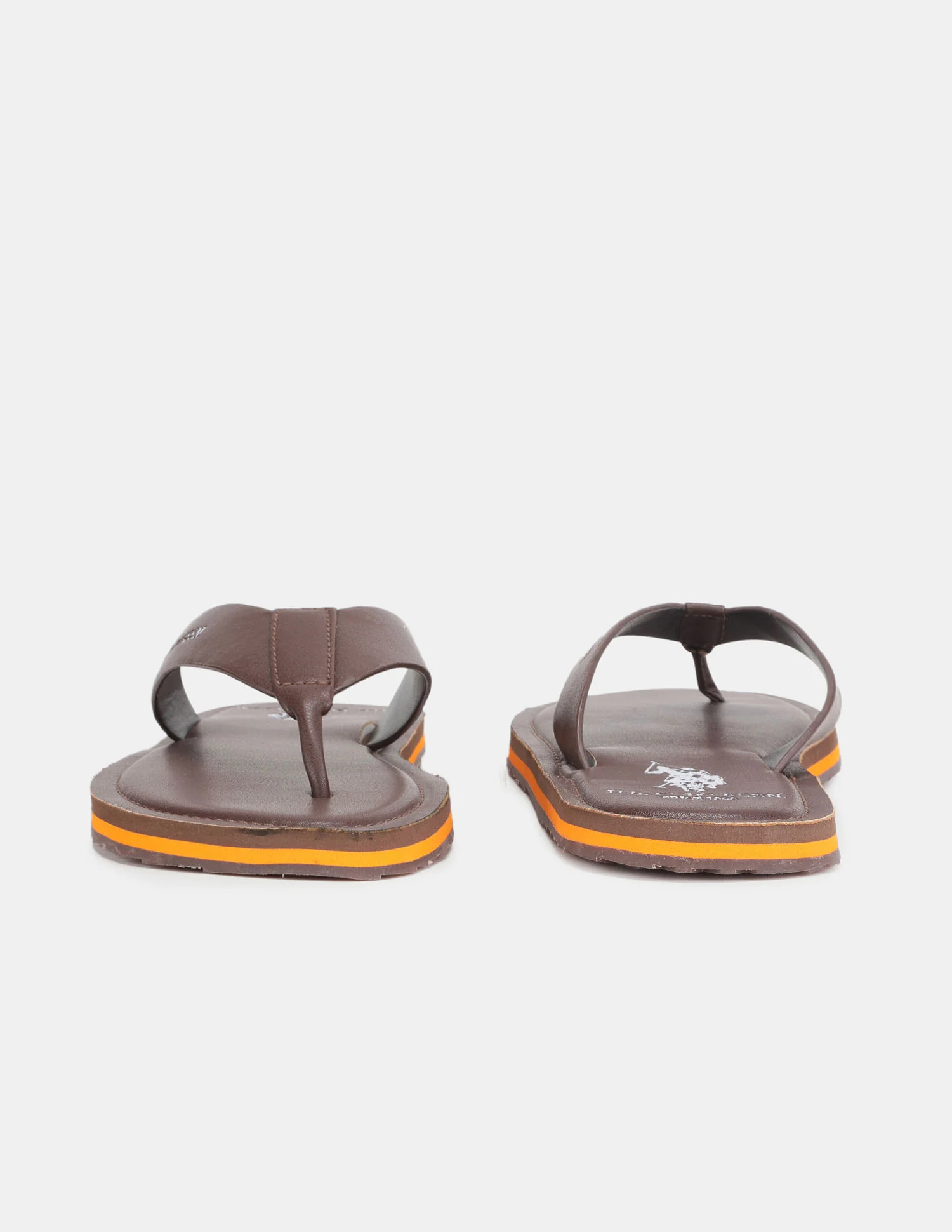 V-Strap Brand Print Aldan Flip Flops - Image 7