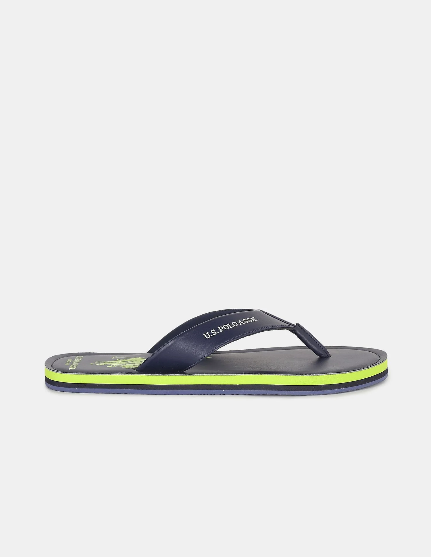 V-Strap Brand Print Non-Skid Irling Flip Flops - Image 3