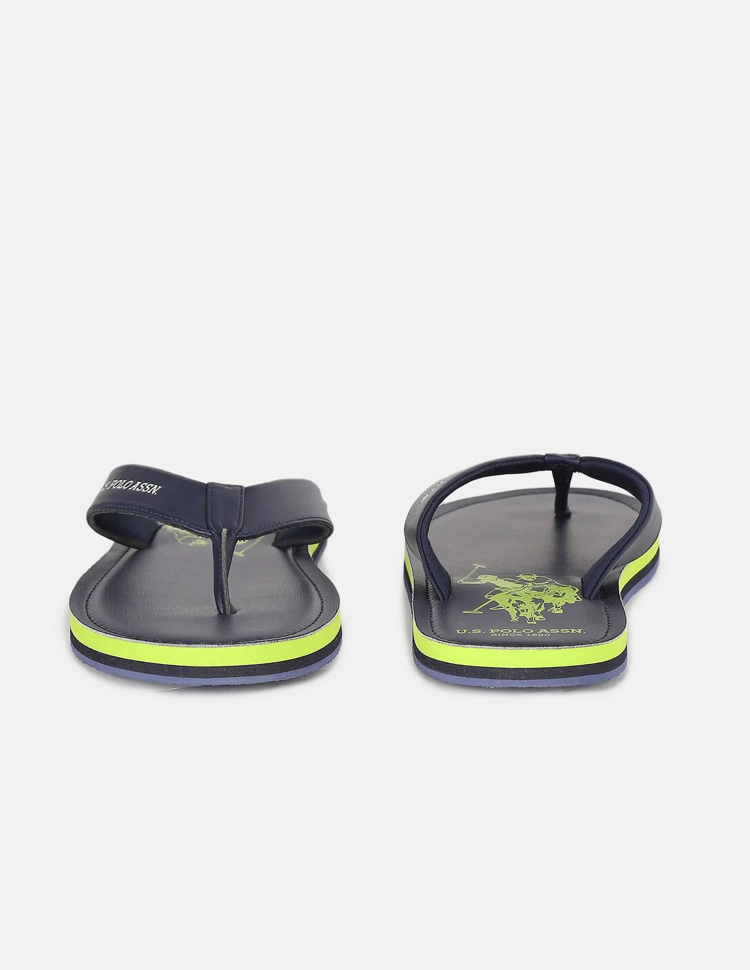 V-Strap Brand Print Non-Skid Irling Flip Flops - Image 6