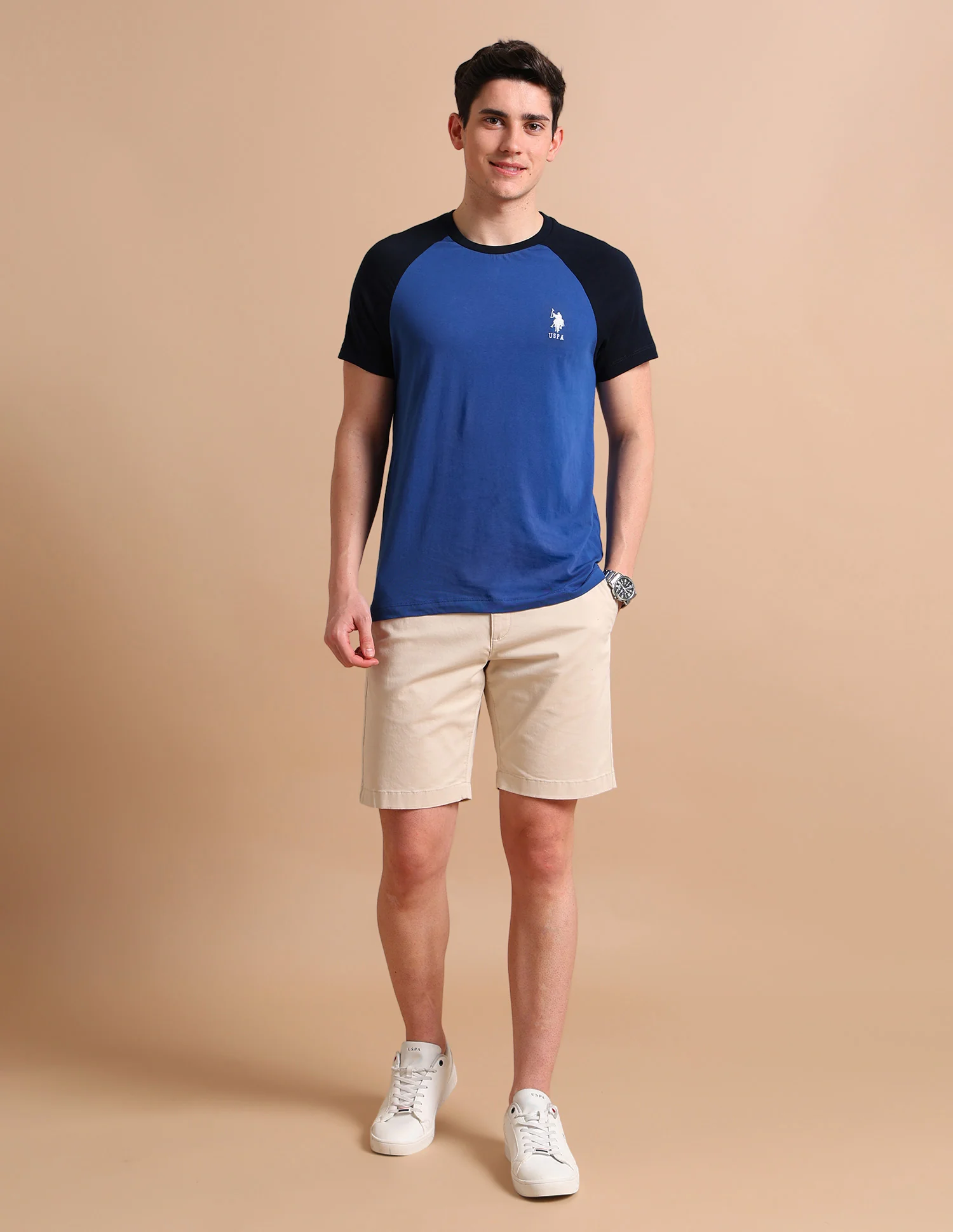 Varsity Colour Block T-Shirt - Image 3