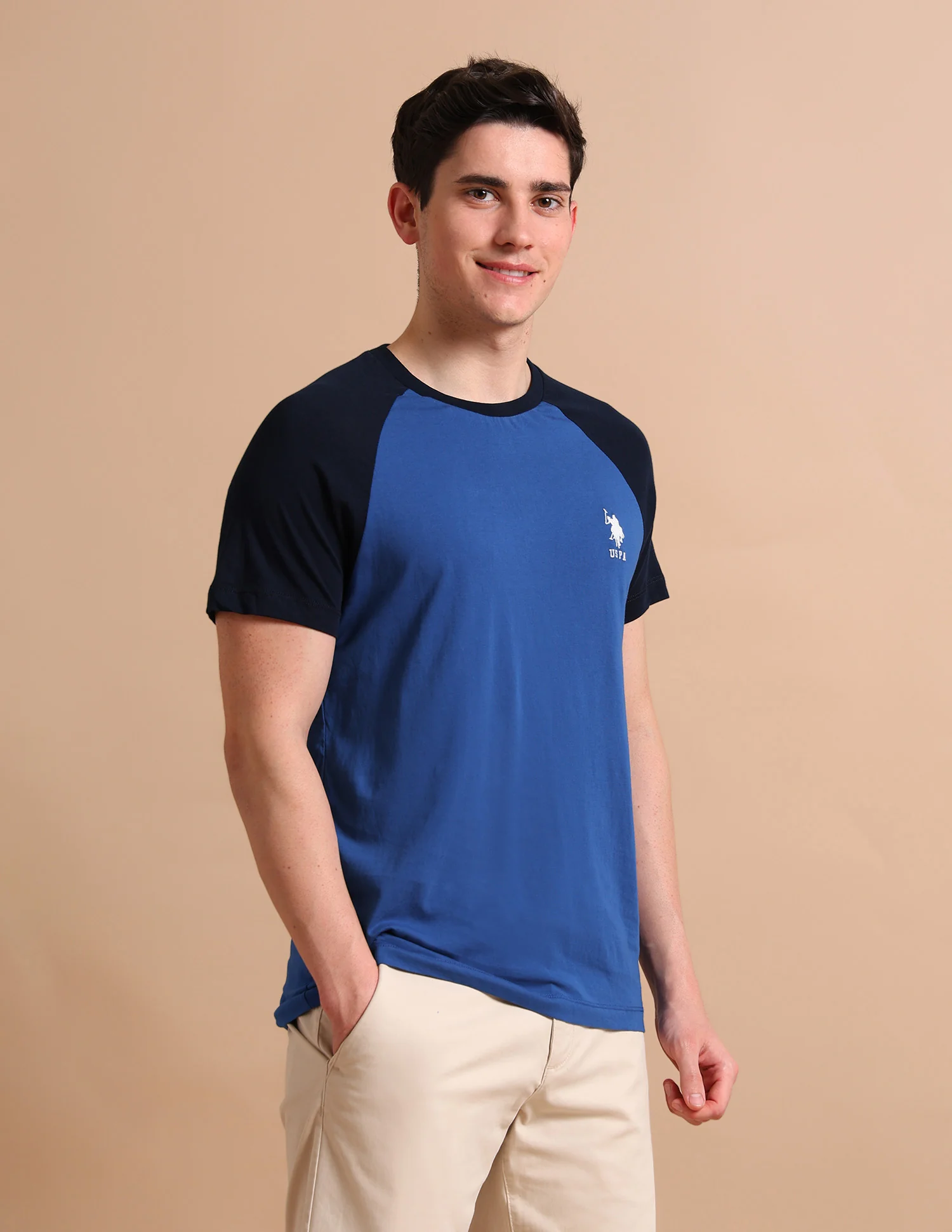 Varsity Colour Block T-Shirt - Image 4