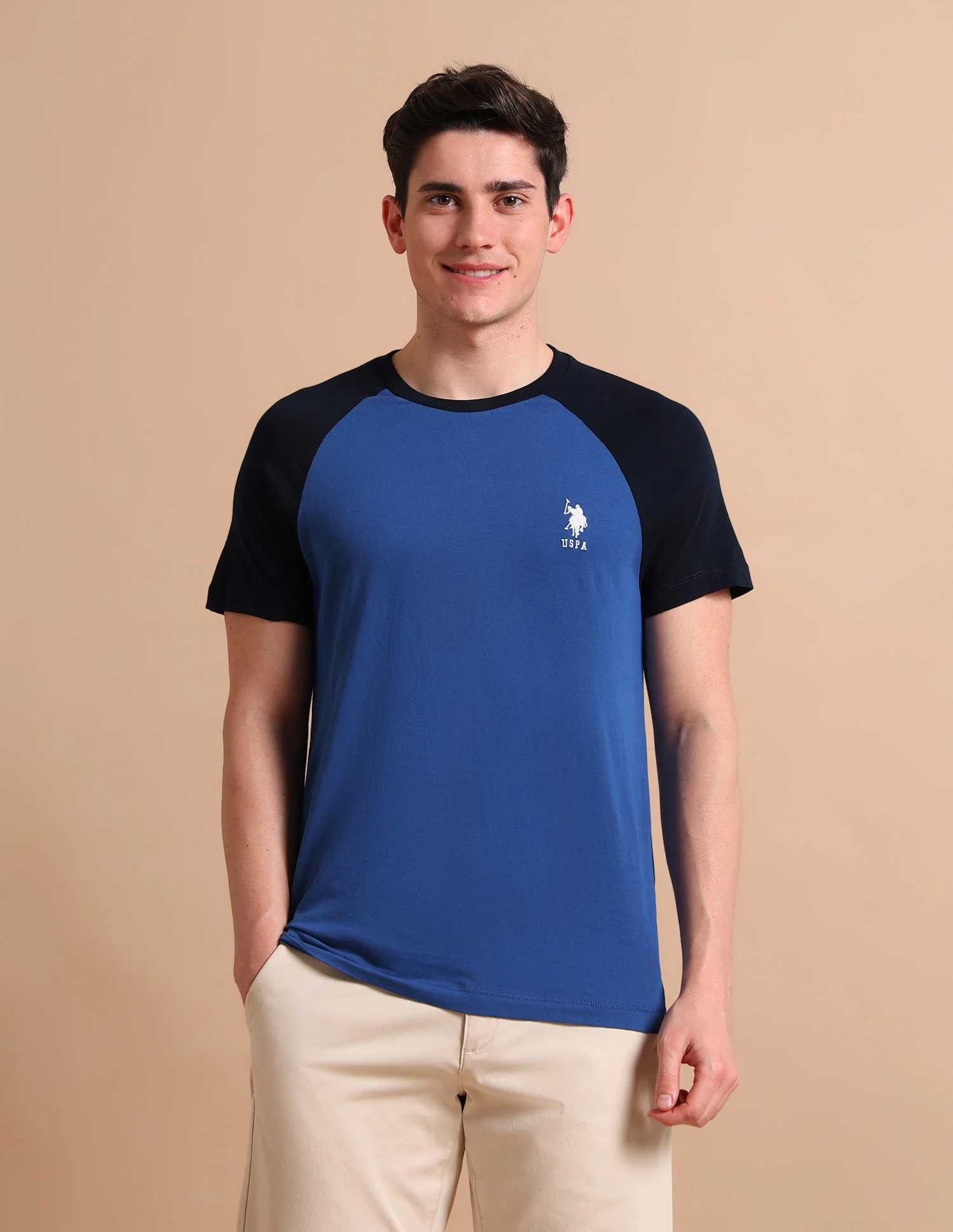 Varsity Colour Block T-Shirt - Image 6