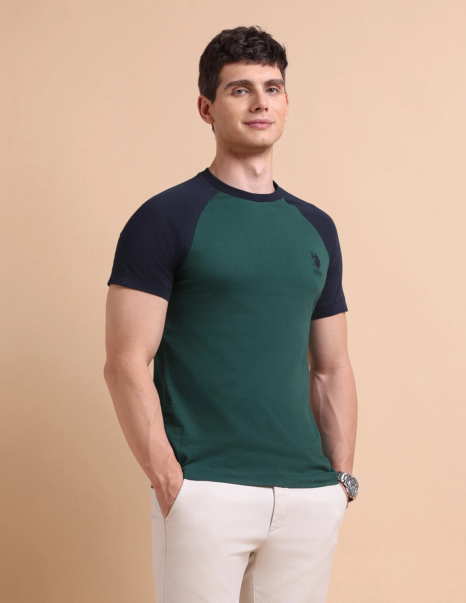 Varsity Colour Block T-Shirt
