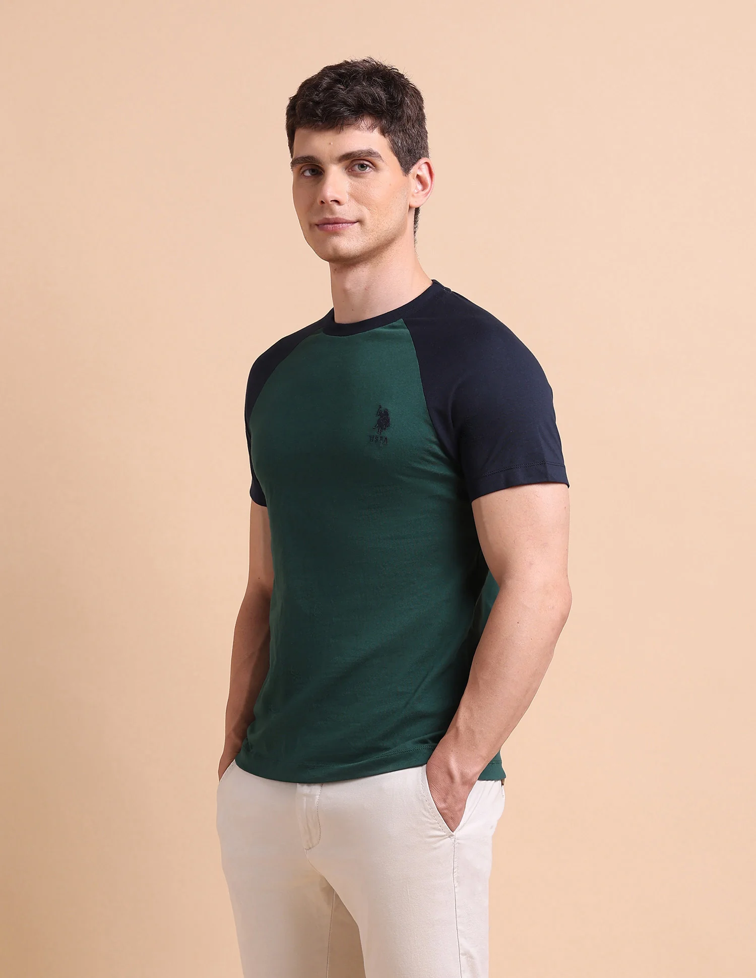 Varsity Colour Block T-Shirt - Image 4