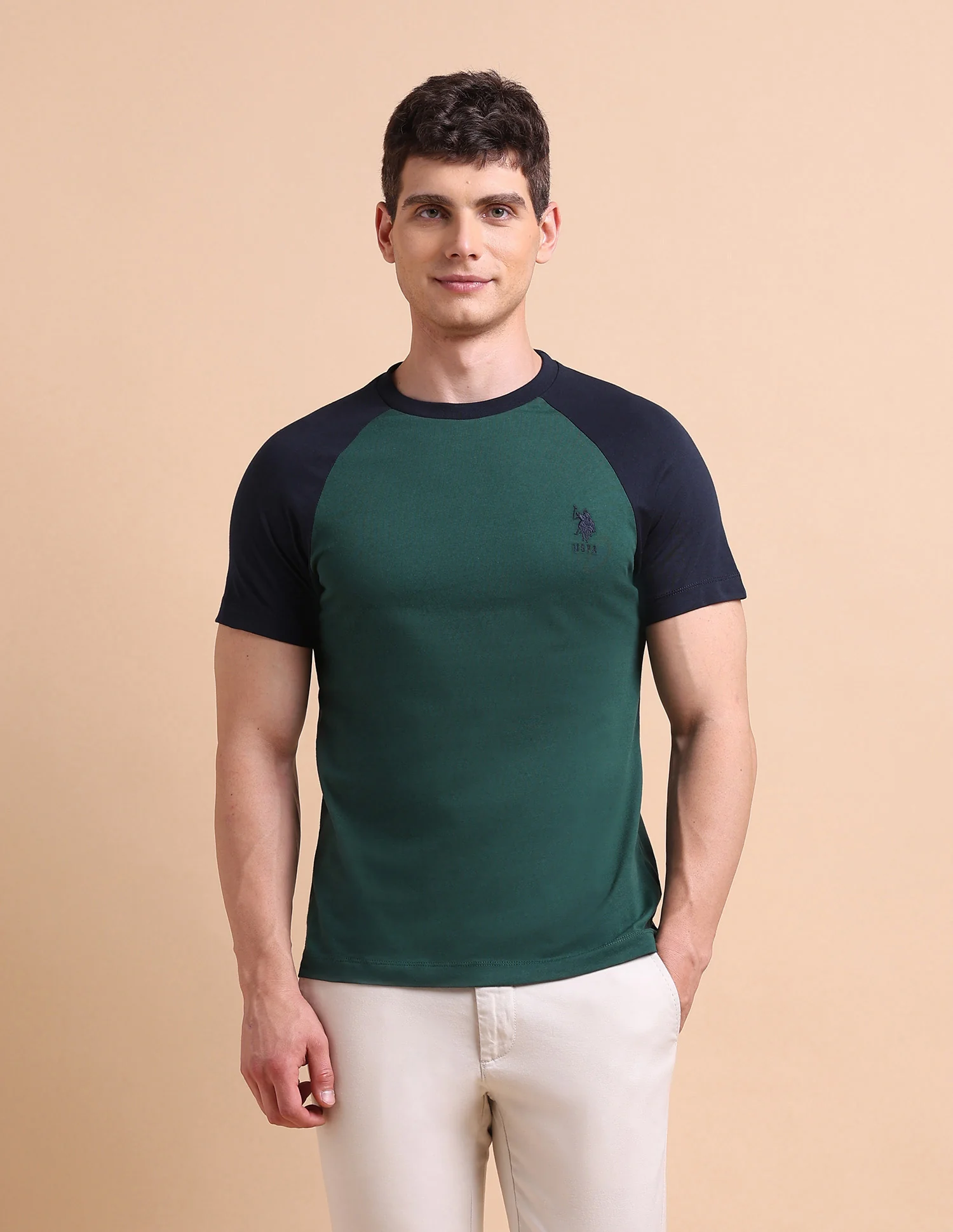 Varsity Colour Block T-Shirt - Image 6