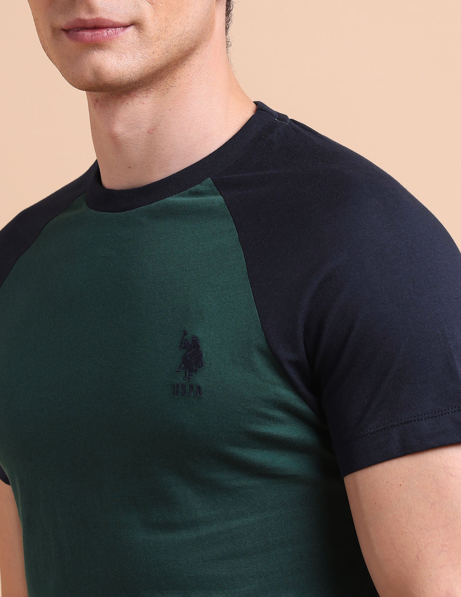 Varsity Colour Block T-Shirt - Image 7