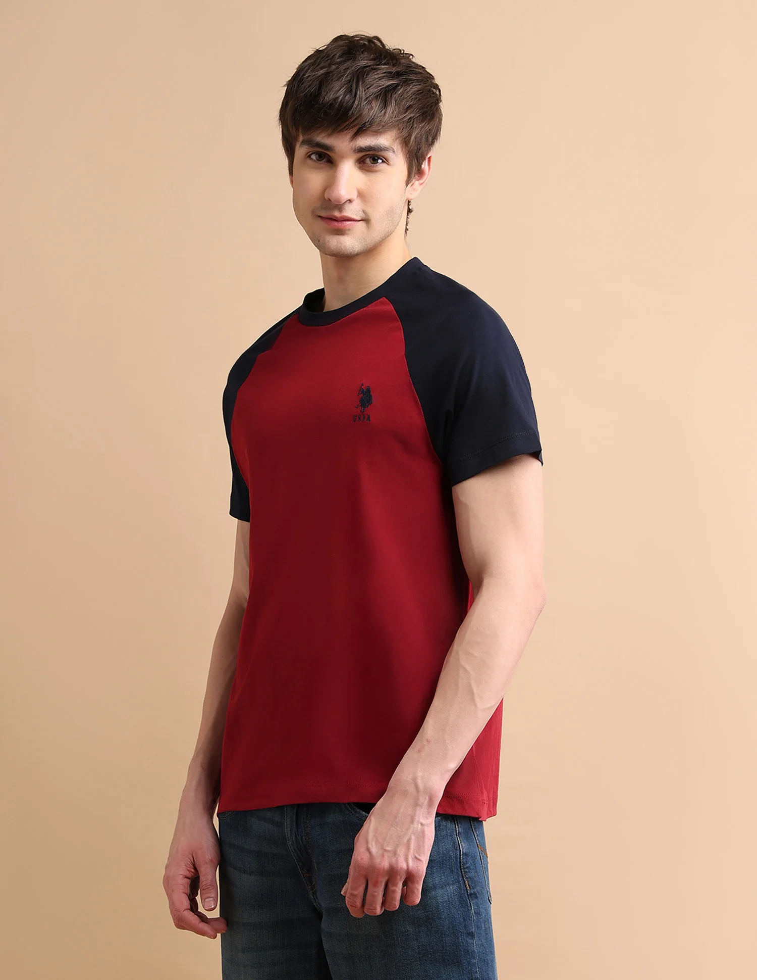 Varsity Colour Block T-Shirt - Image 4