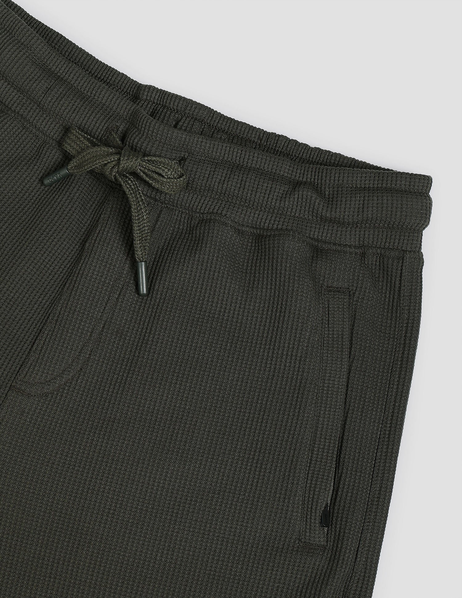 Waffle Knit Textured LS005 Lounge Shorts - Pack Of 1 - Image 2