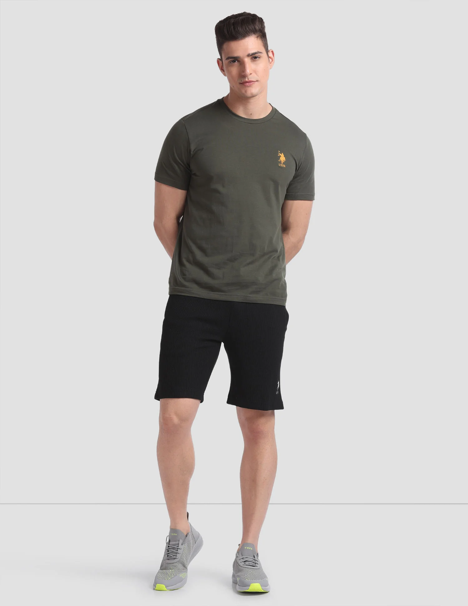 Waffle Knit Textured LS005 Lounge Shorts - Pack Of 1 - Image 3