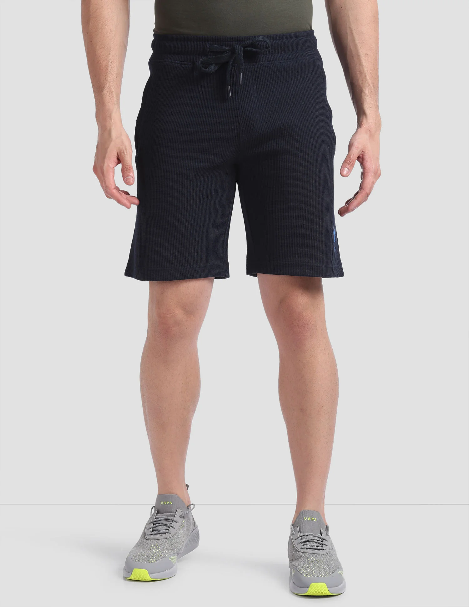Waffle Knit Textured LS005 Lounge Shorts - Pack Of 1 - Image 6