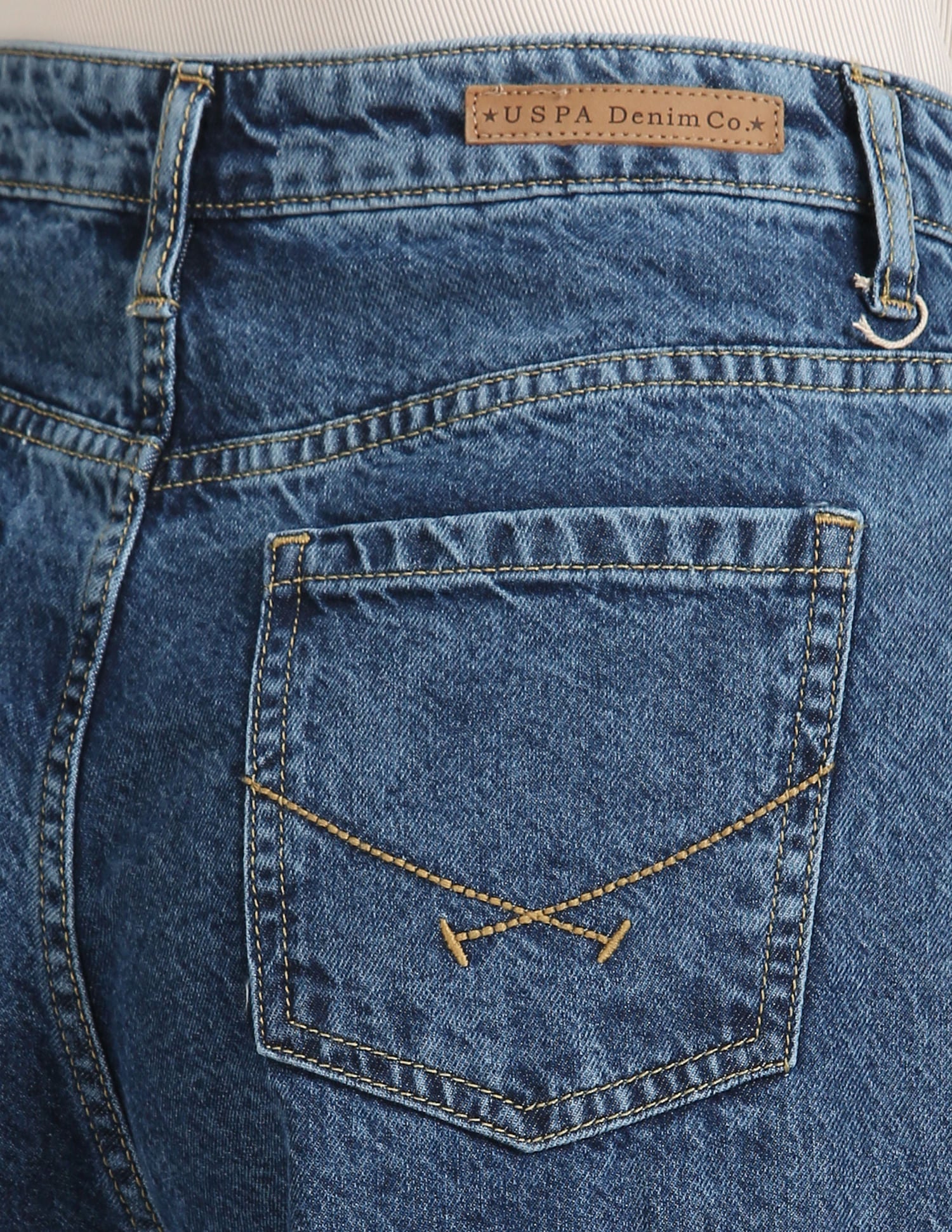 Wide Leg Mid Rise Jeans - Image 7