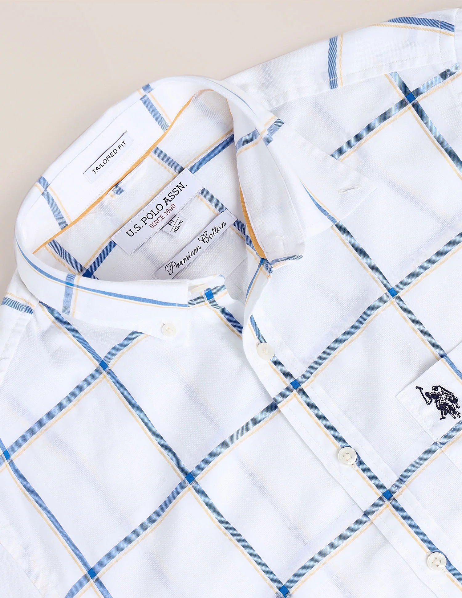 Windowpane Check Dobby Shirt - Image 2
