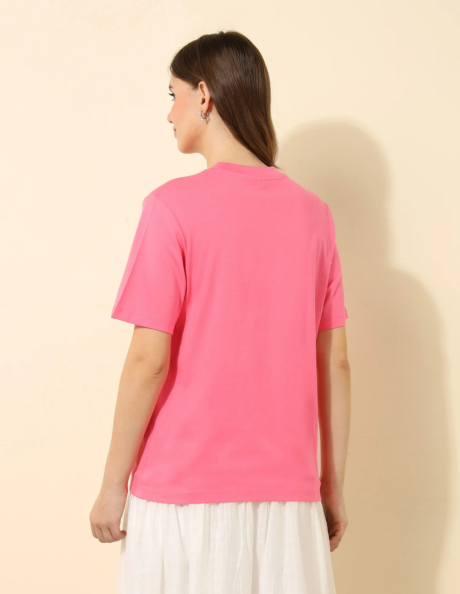 Boxy Fit Brand Printed T-Shirt - Image 5