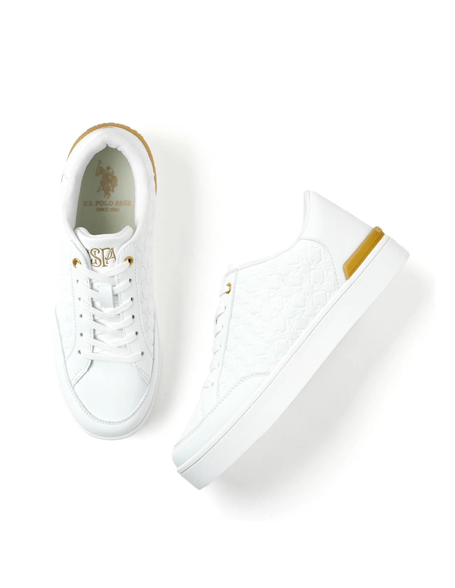 Women Debossed Branding Mila Sneakers - Image 3