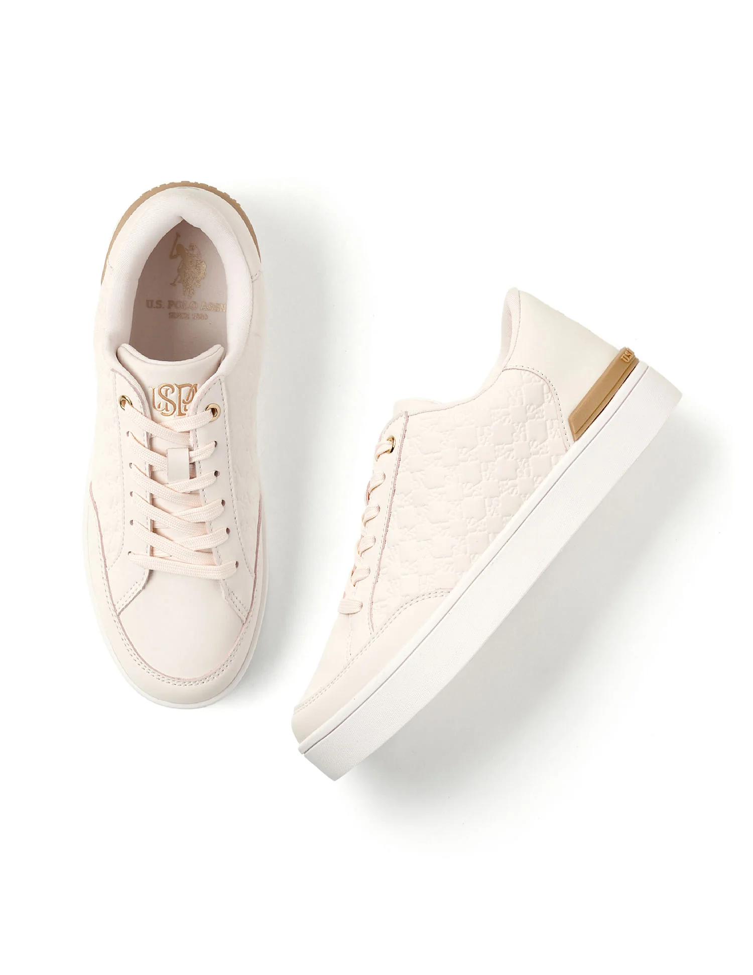 Women Debossed Branding Mila Sneakers - Image 3