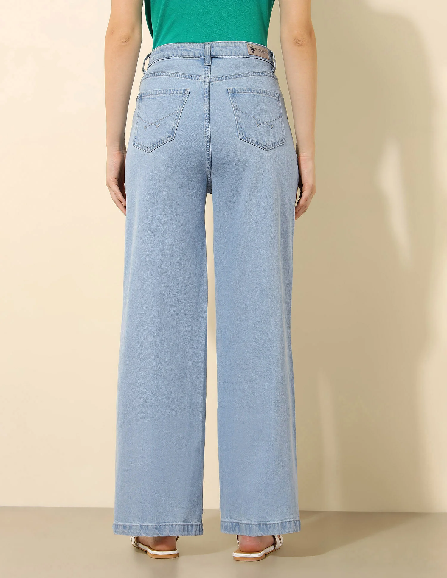 High Rise Wide Leg Jeans - Image 5