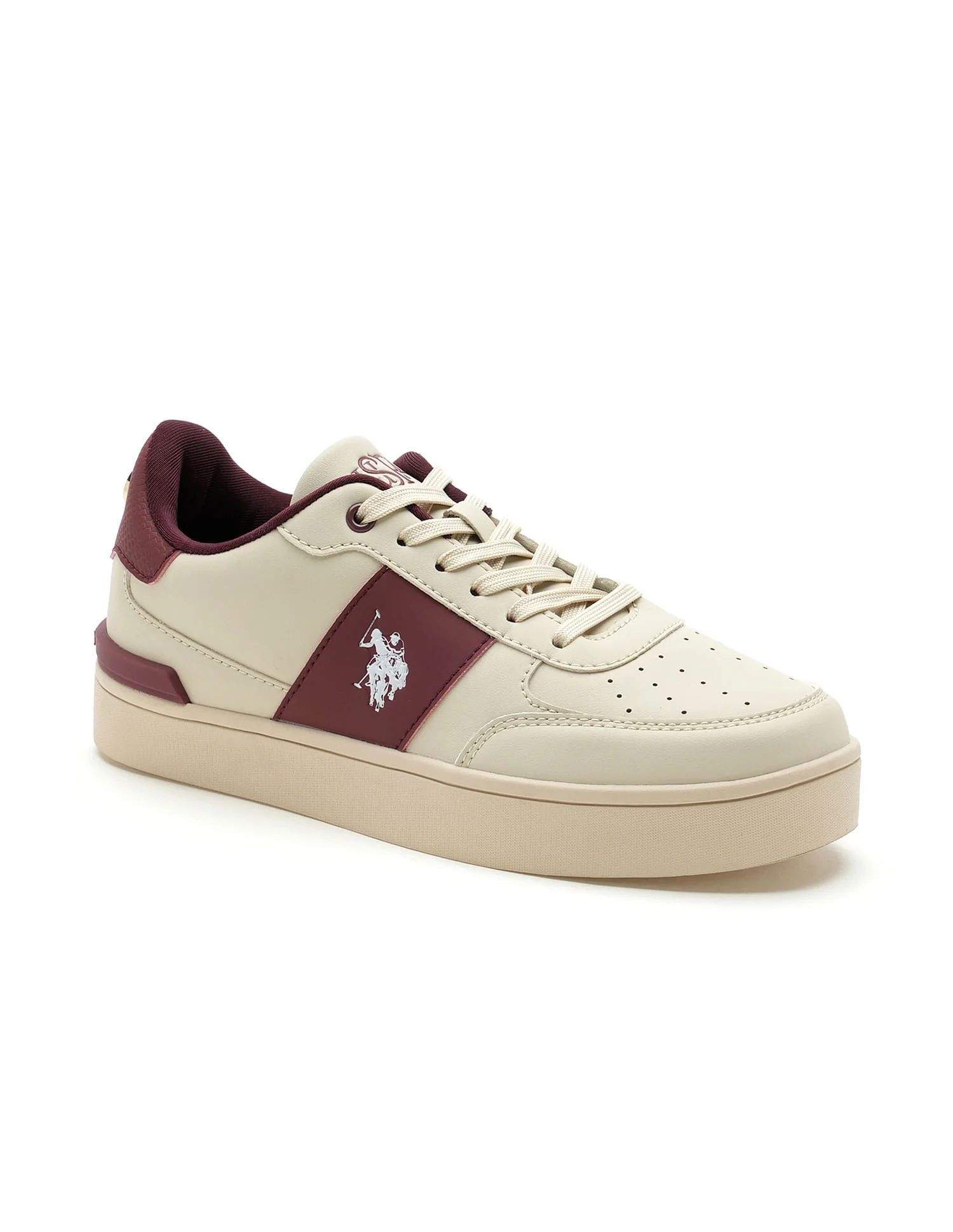 Women Metallic Logo Uno Sneakers - Image 2