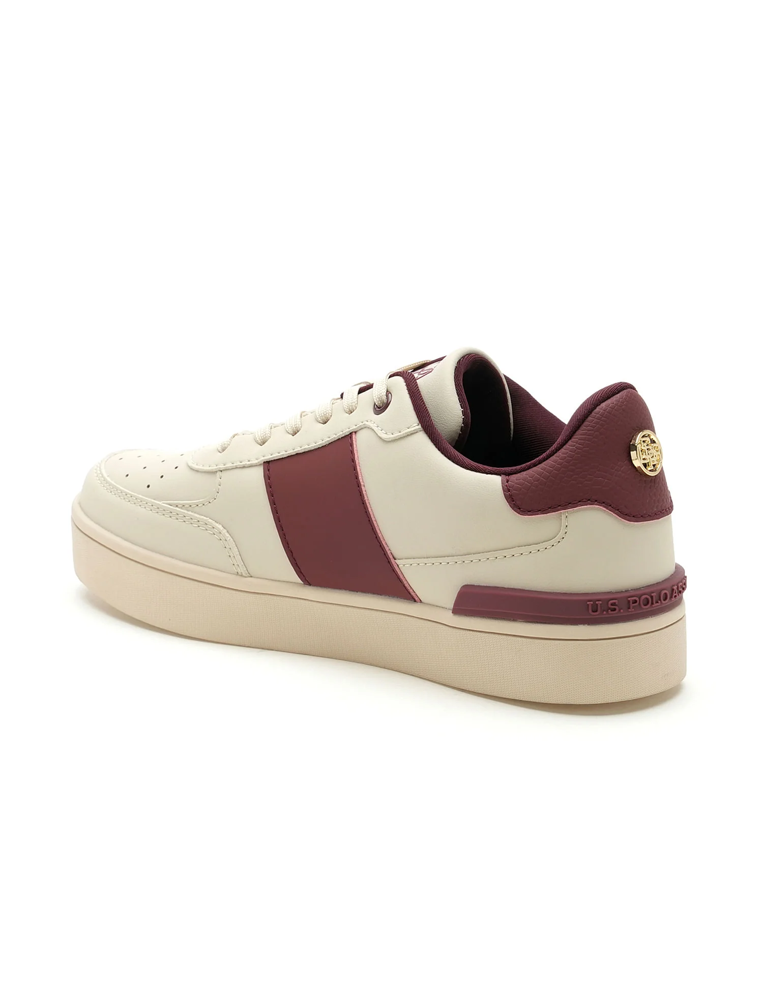 Women Metallic Logo Uno Sneakers - Image 4