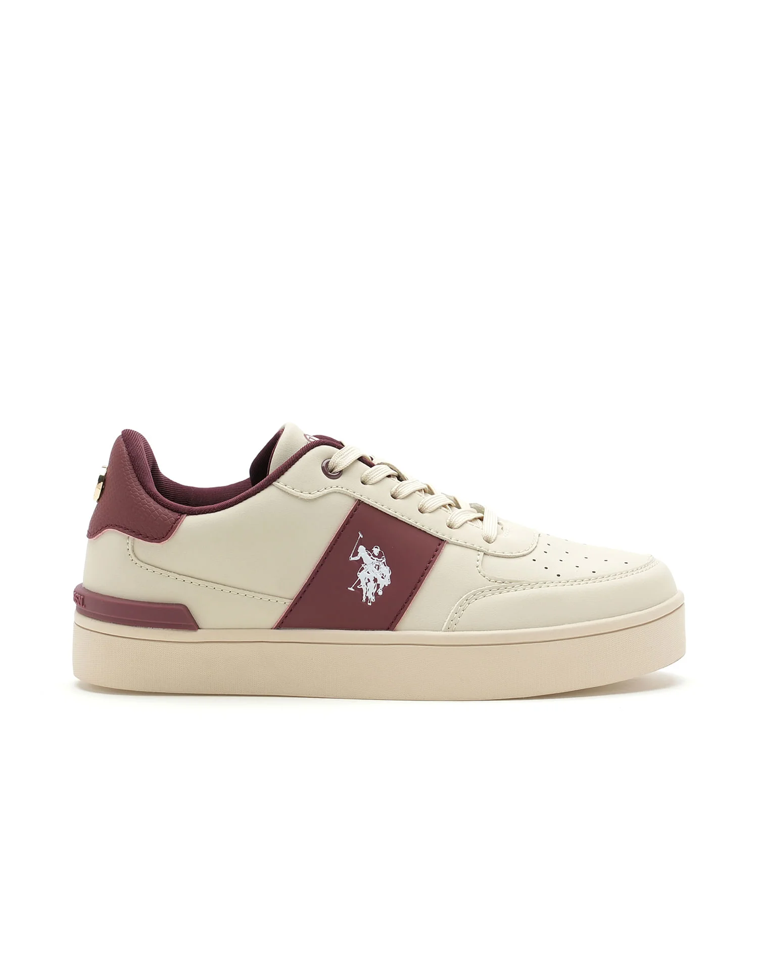 Women Metallic Logo Uno Sneakers - Image 5