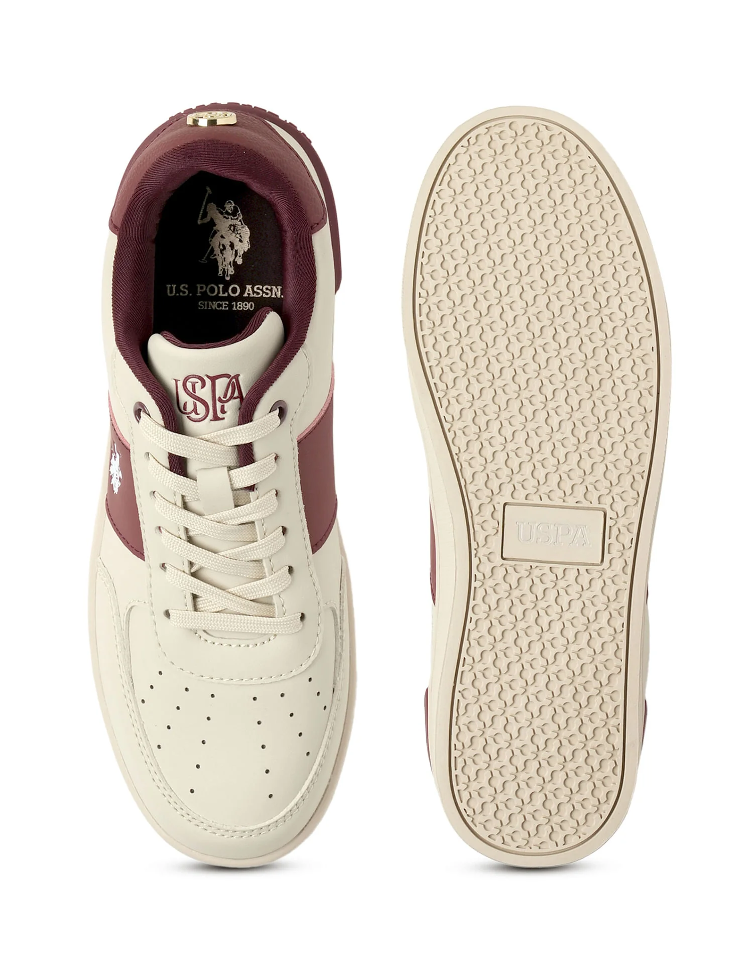 Women Metallic Logo Uno Sneakers - Image 6