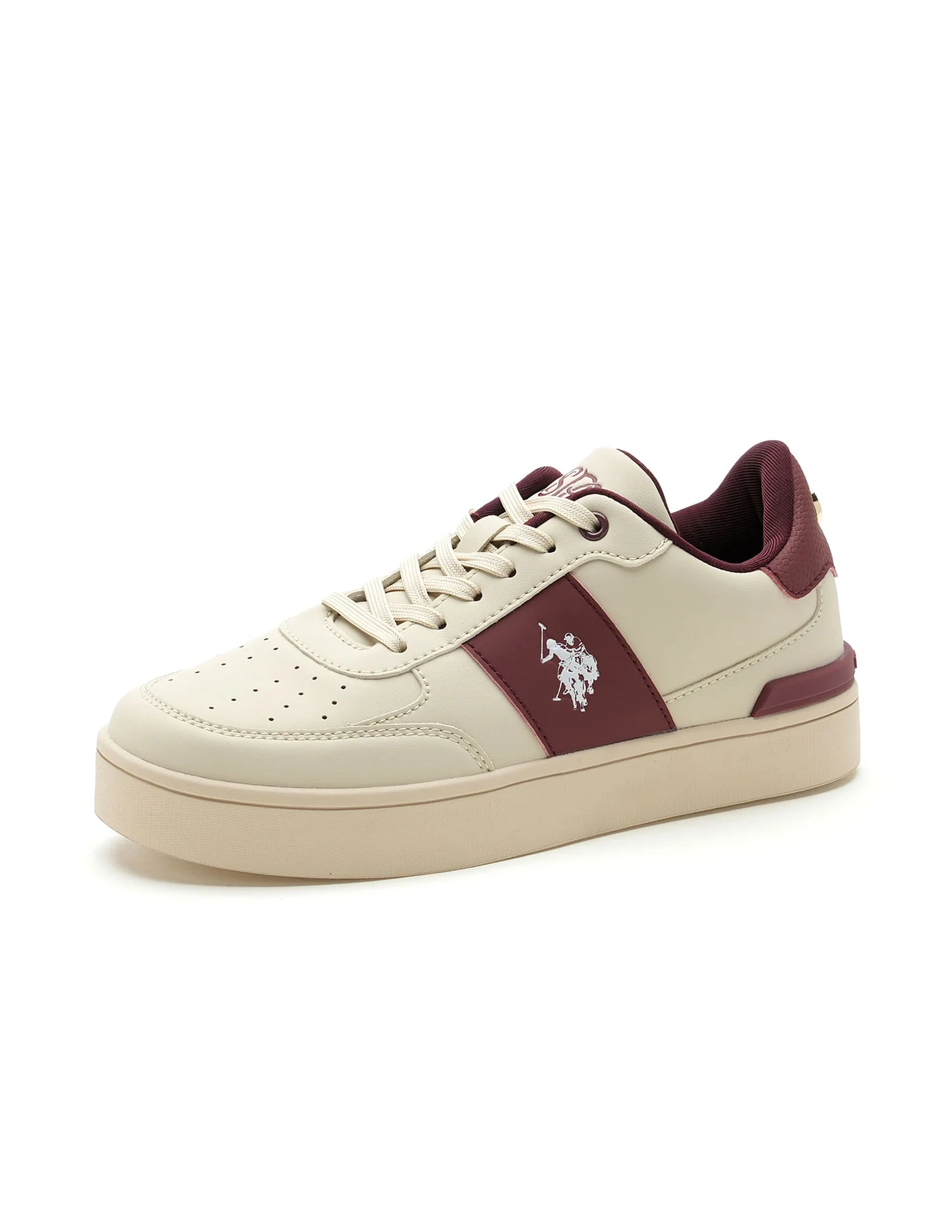 Women Metallic Logo Uno Sneakers - Image 7